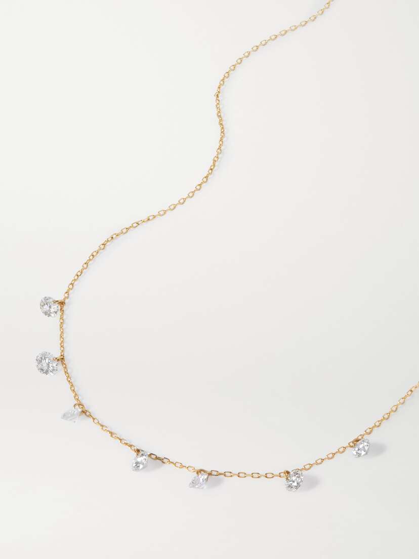 Persée Danae 18-karat Gold Diamond Necklace