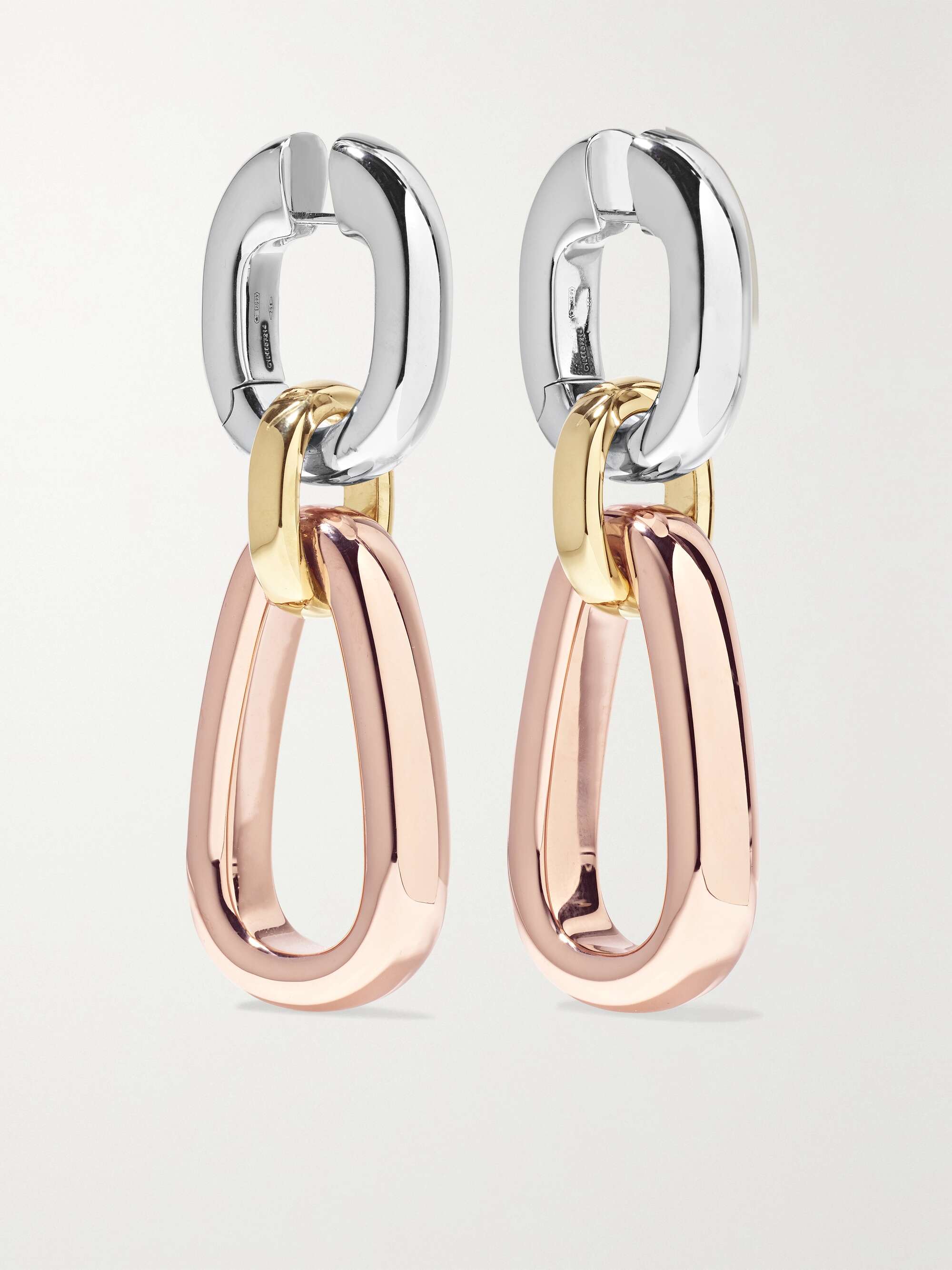 POMELLATO Iconica 18 karat yellow and rose gold and rhodium plated