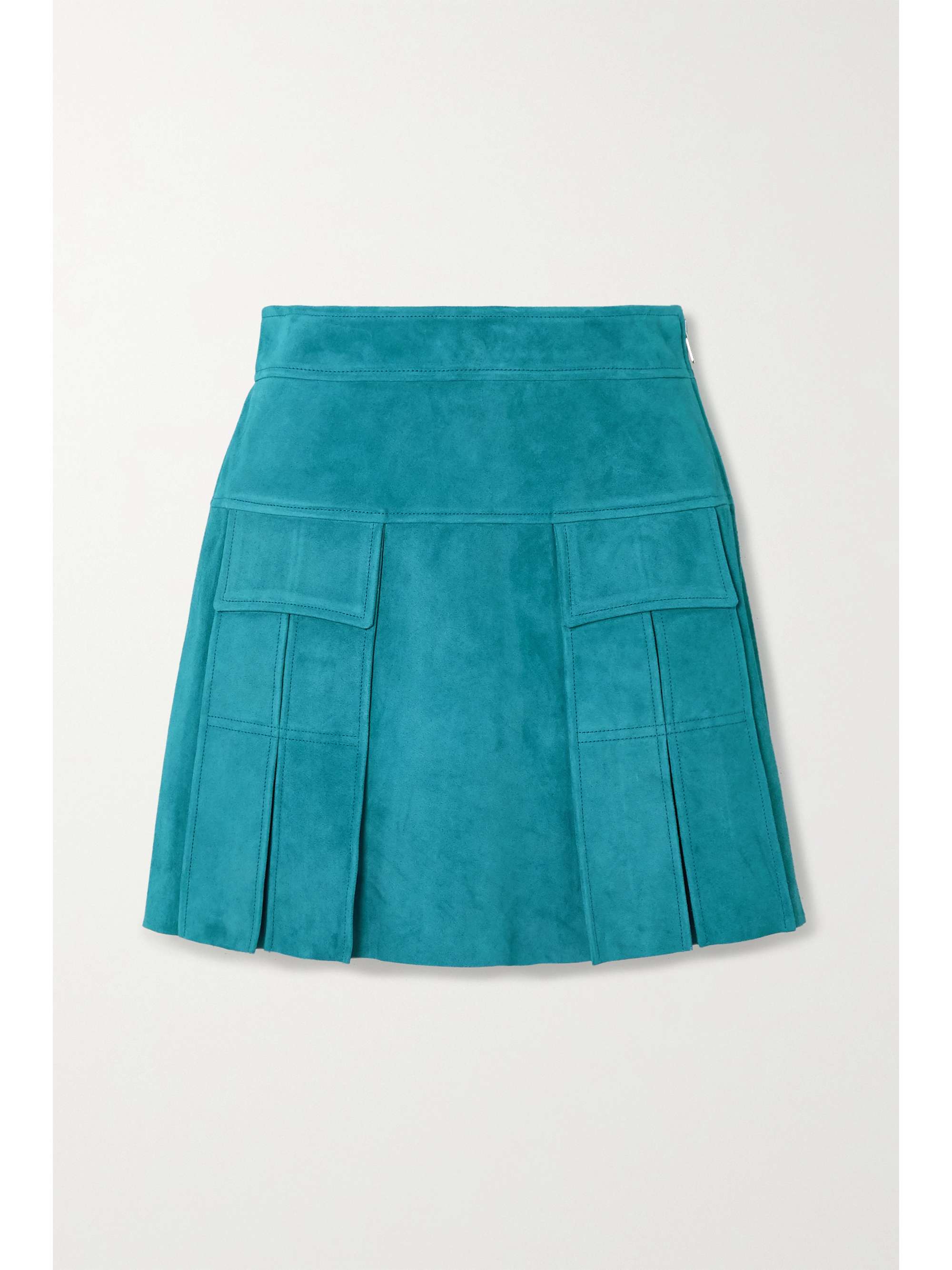 turquoise skirt