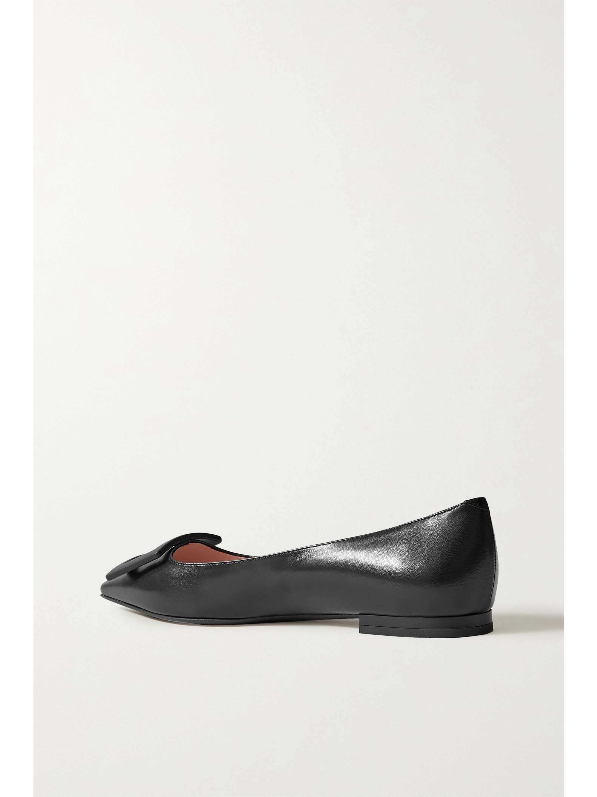 ROGER VIVIER Gommettine patent-leather point-toe flats
