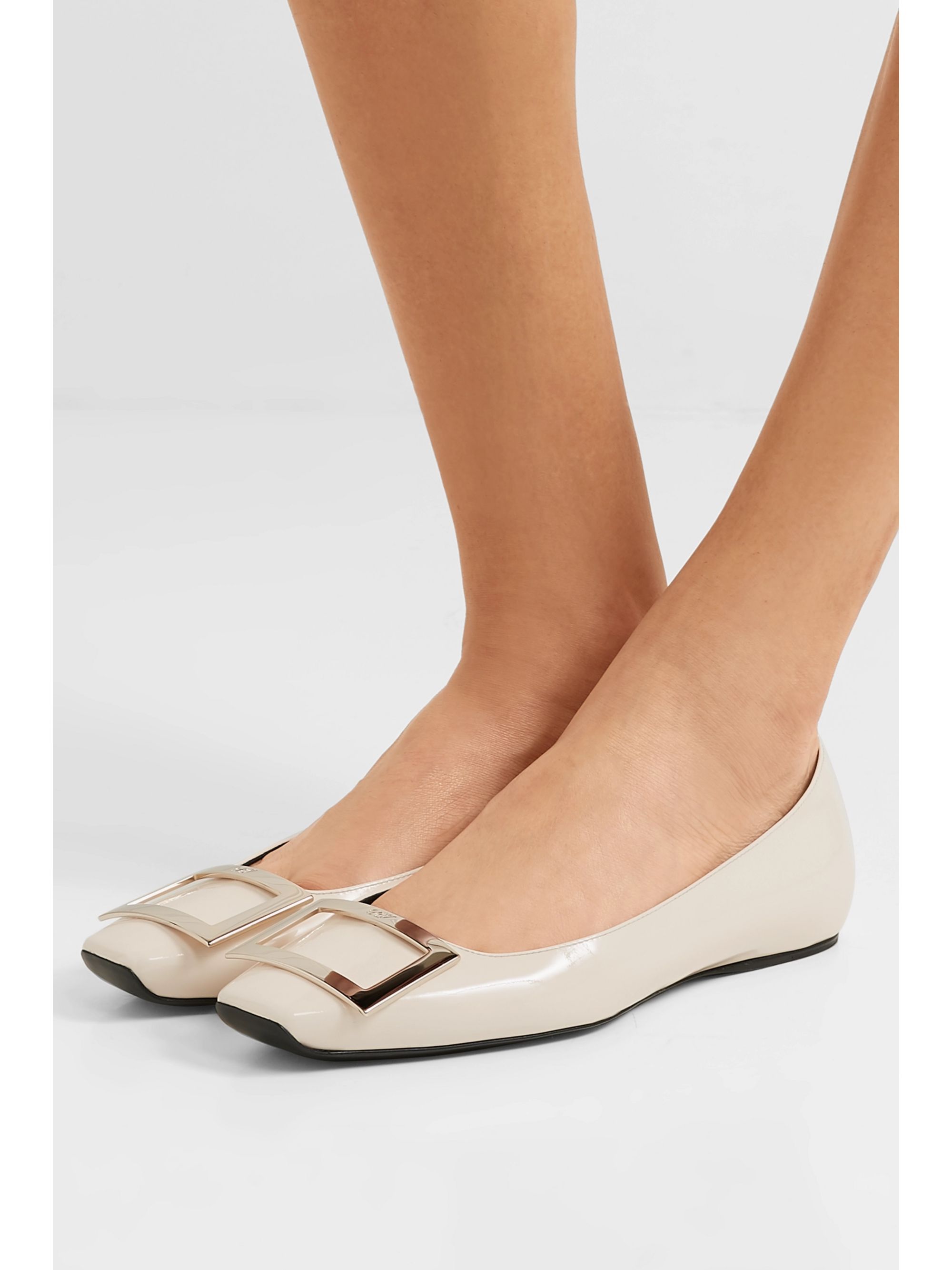 roger vivier trompette flats