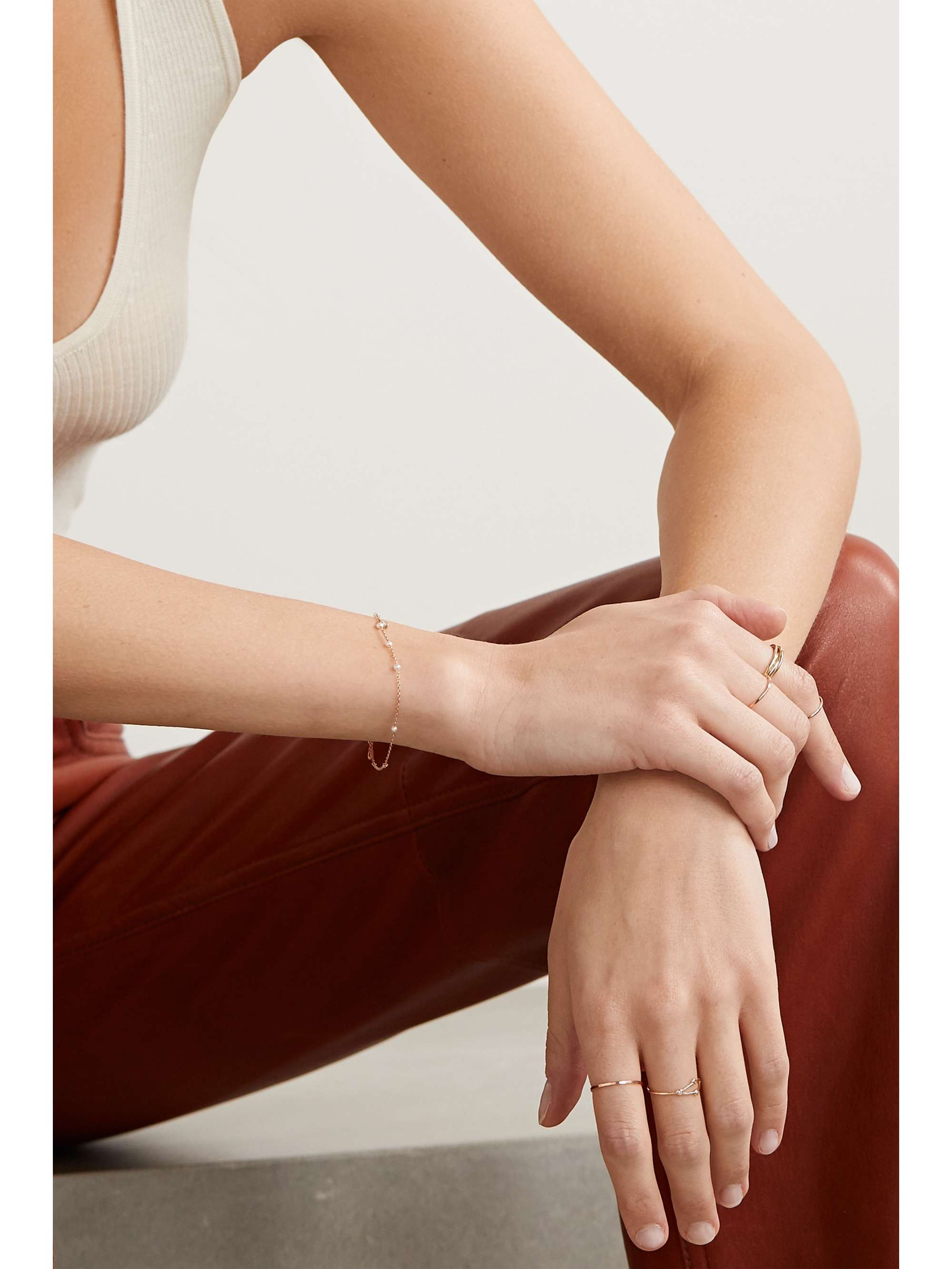 SARAH & SEBASTIAN Bound 10-karat recycled gold ring