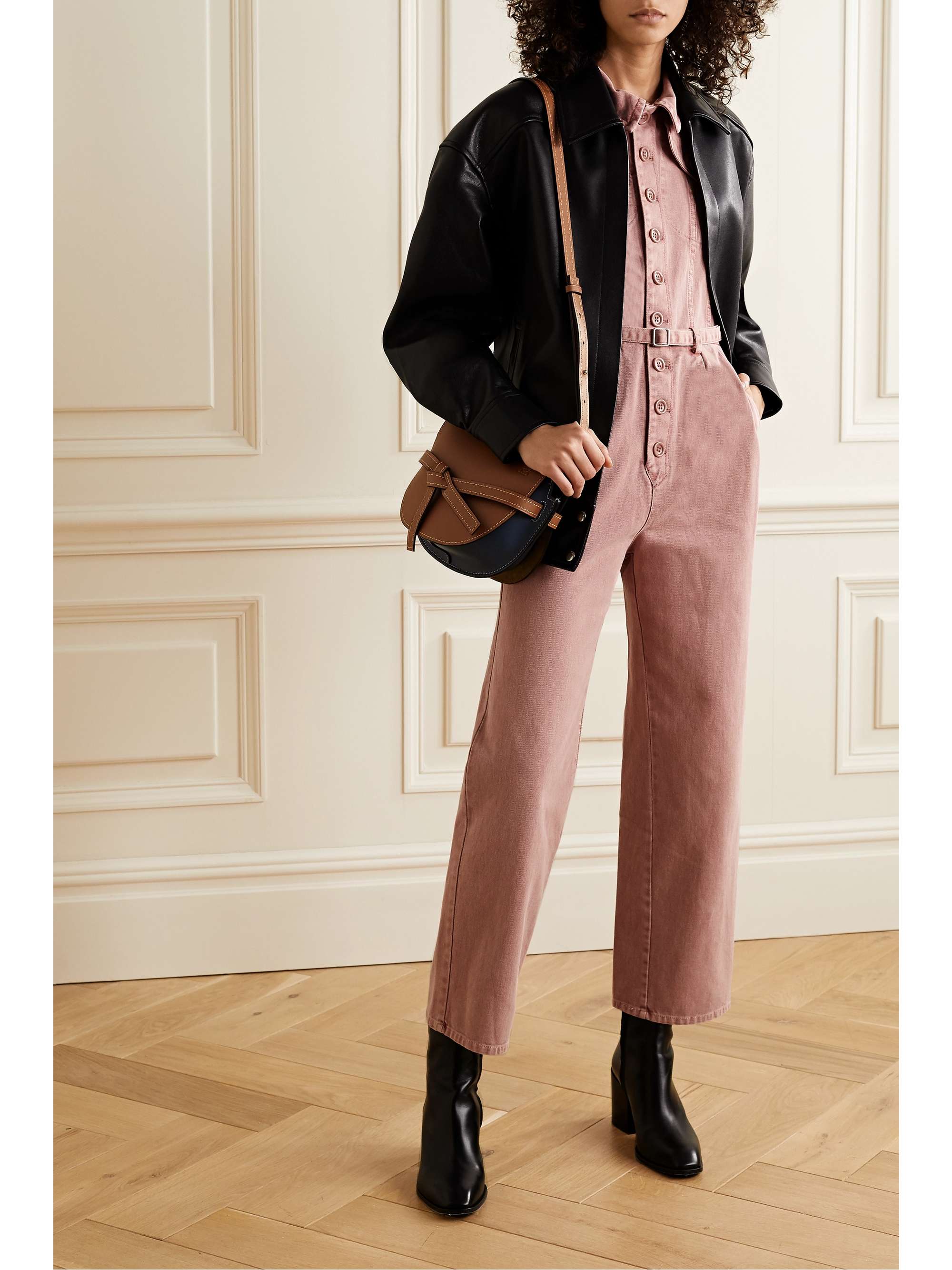 SEA Corbin denim jumpsuit
