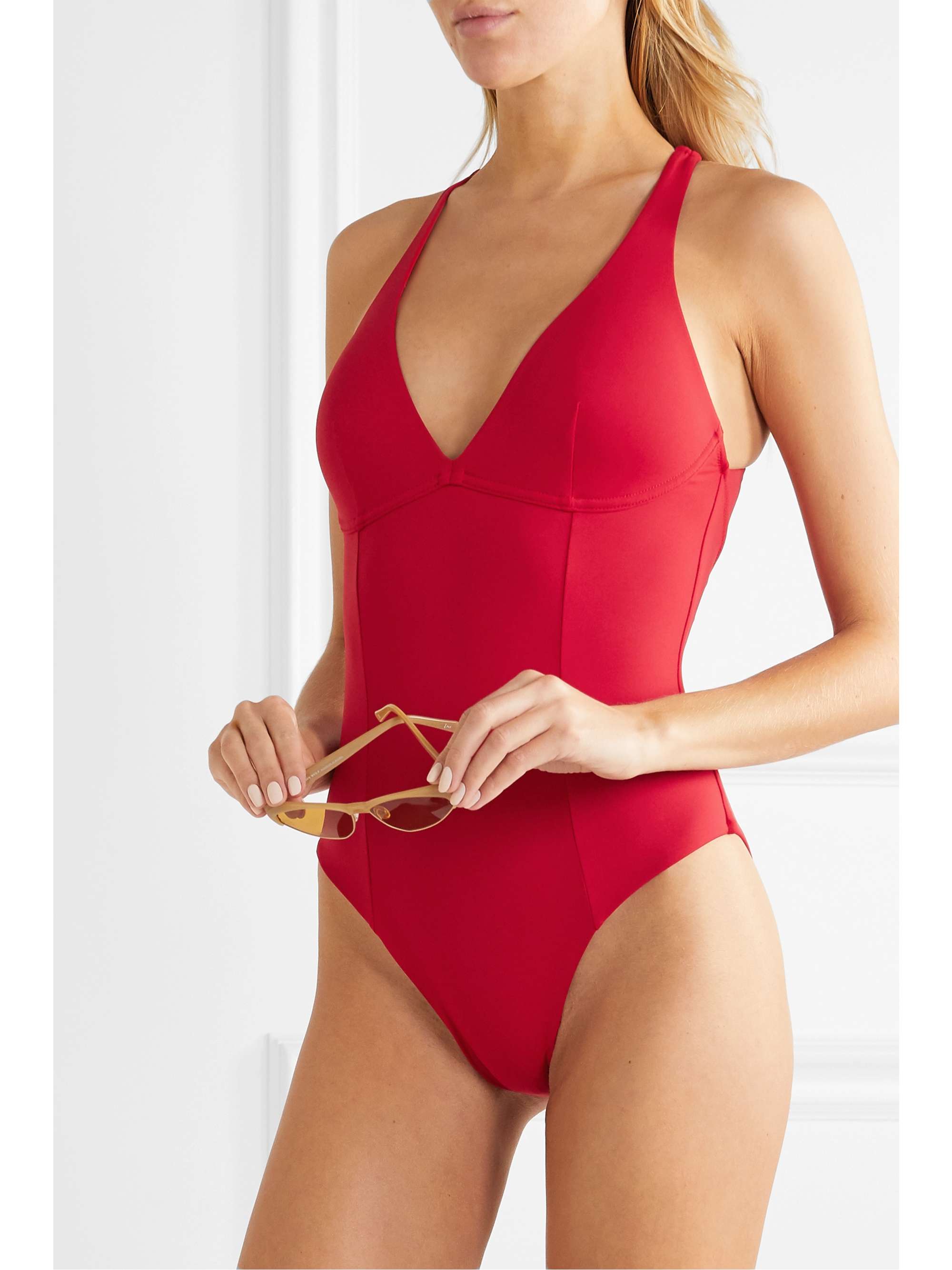 SKIN The Devon cutout swimsuit