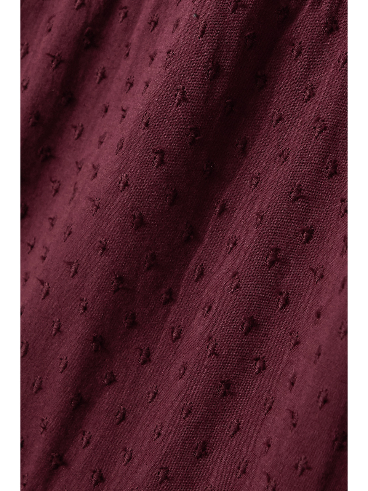Sea Pascale Crochet-trimmed Embroidered Cotton-voile Maxi Dress In Burgundy