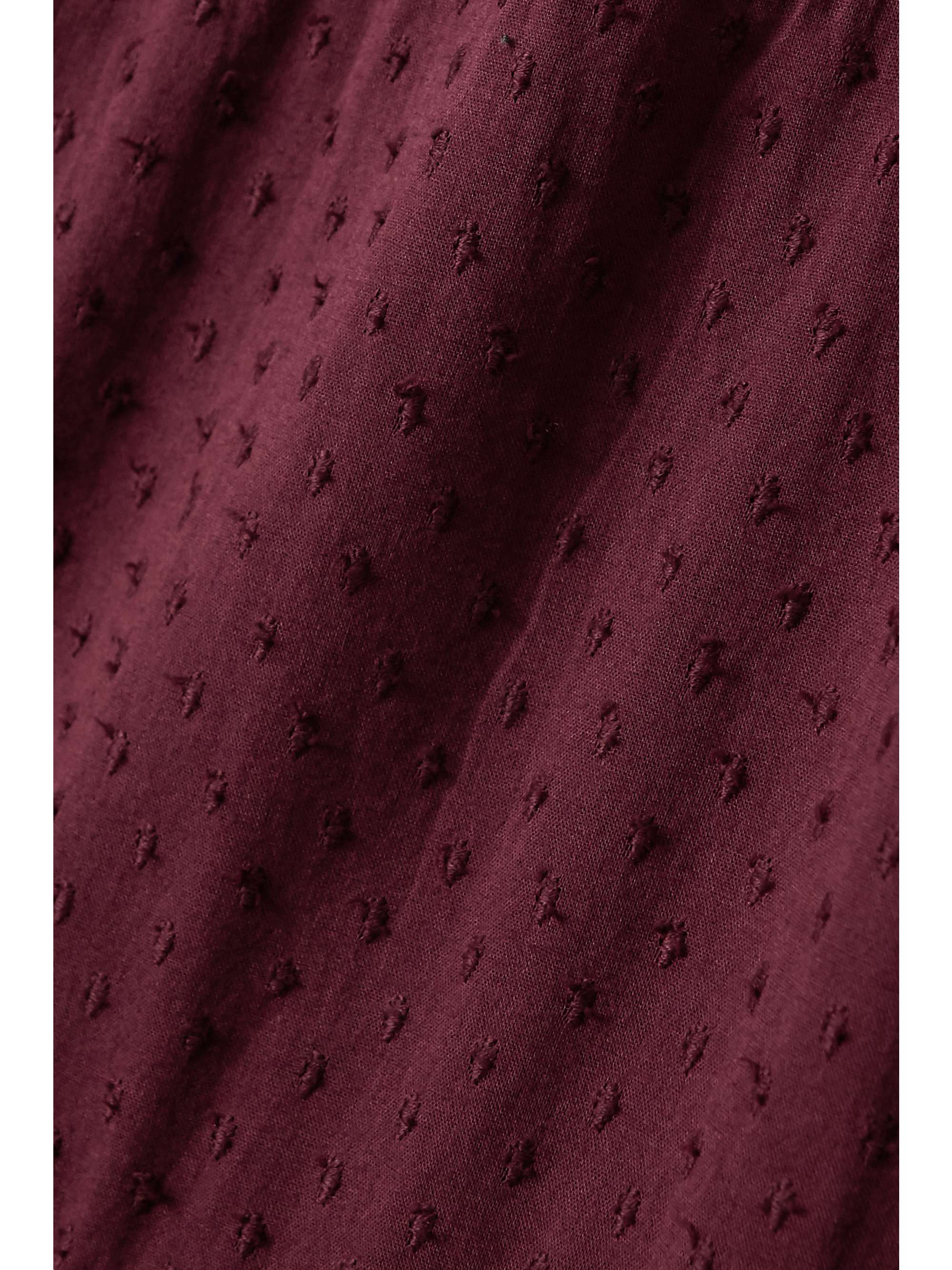 SEA Pascale crochet-trimmed embroidered cotton-voile maxi dress