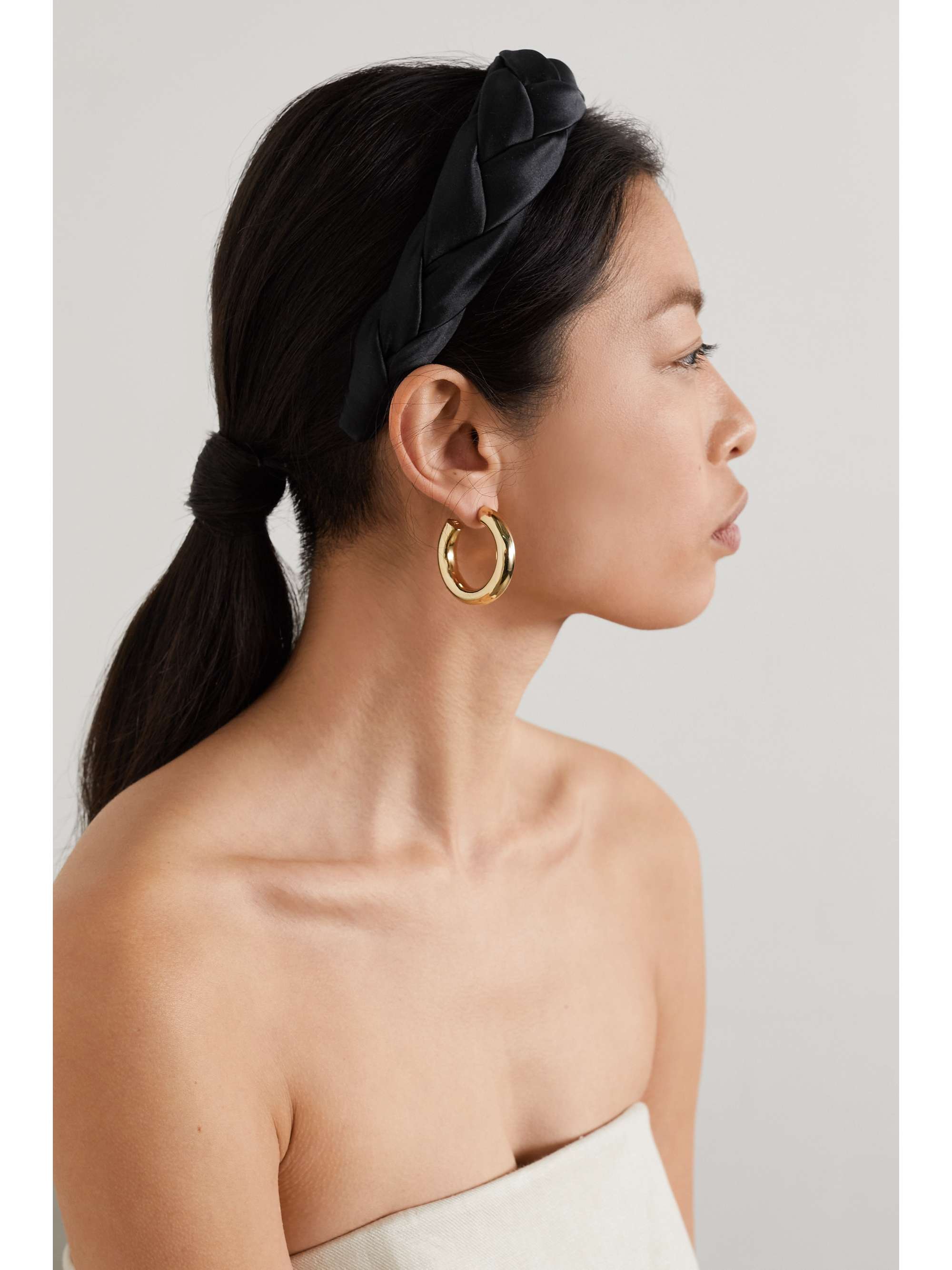 SOPHIE BUHAI Braided satin headband
