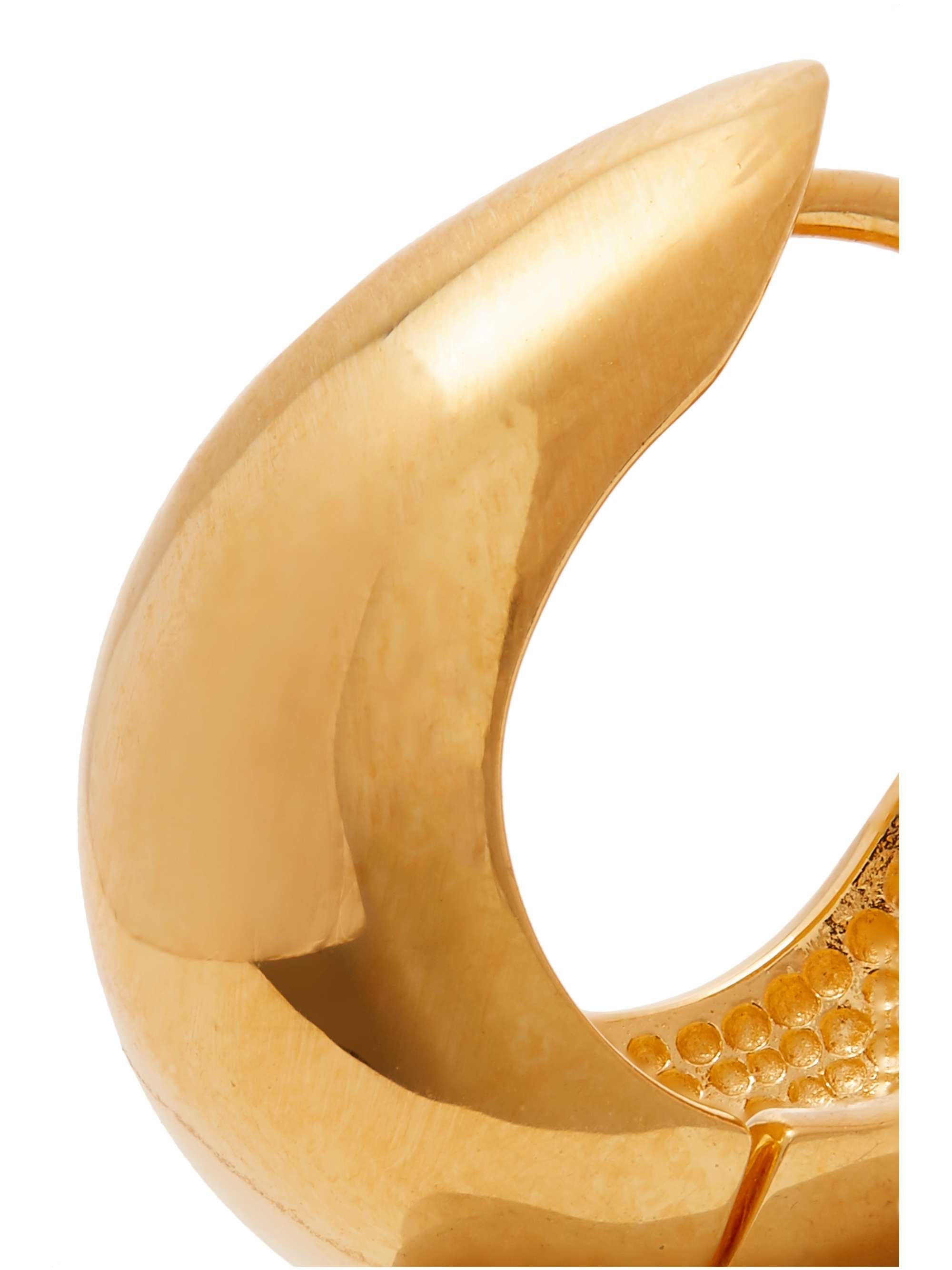 SOPHIE BUHAI Gold vermeil hoop earrings