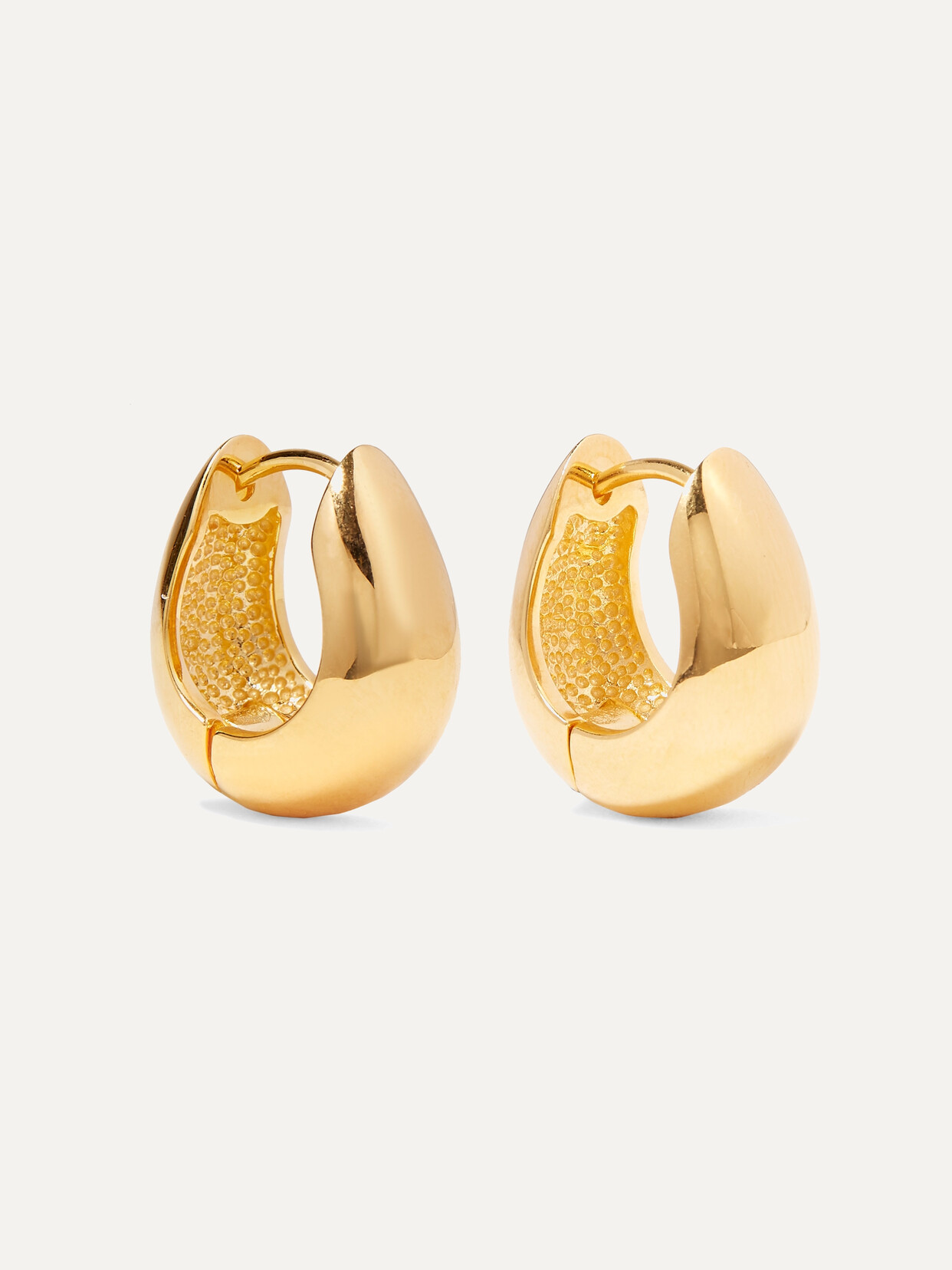 Sophie Buhai - + Net Sustain Gold Vermeil Hoop Earrings - One size