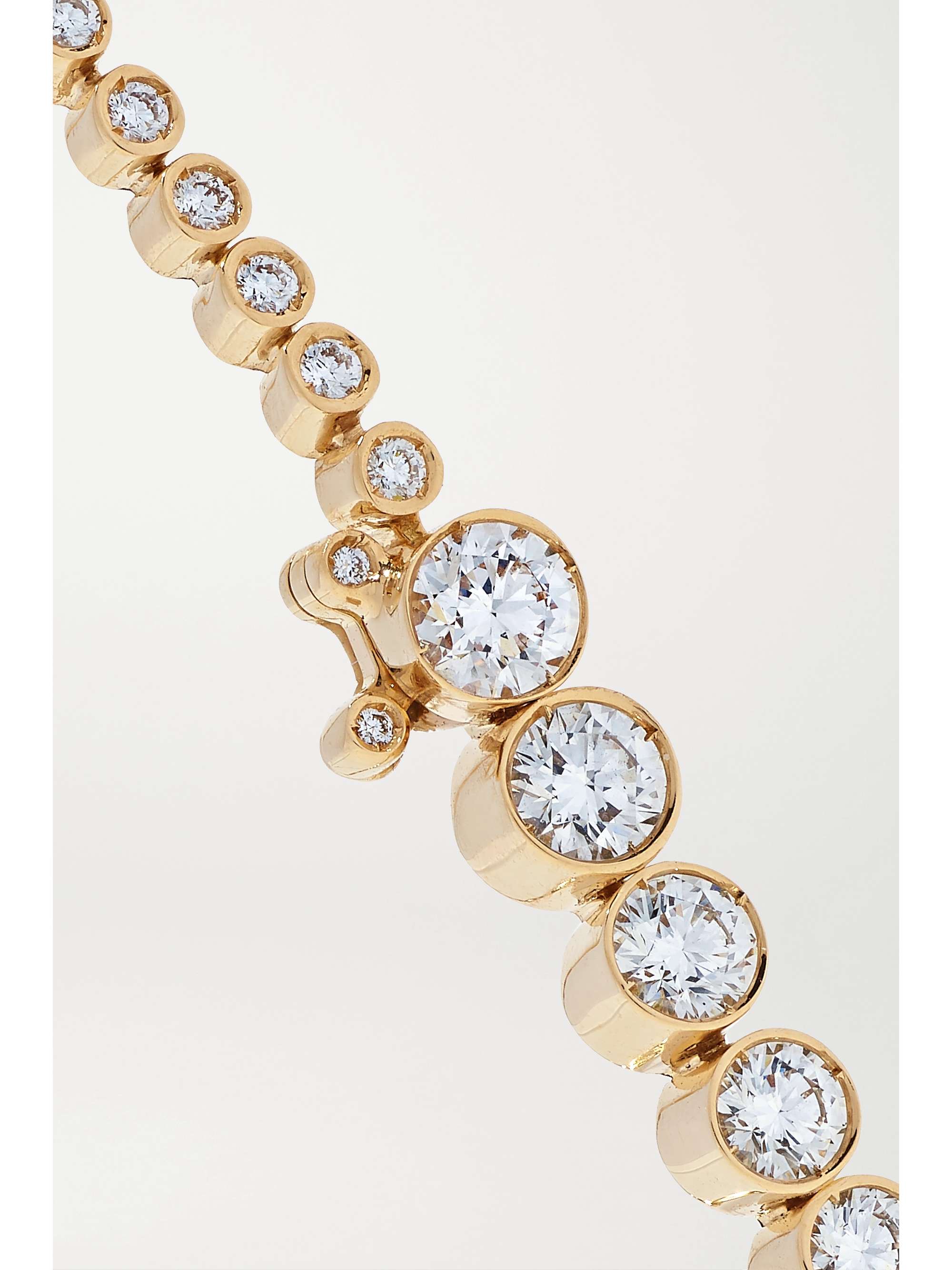 SOPHIE BILLE BRAHE Classic Tennis 18-karat gold diamond bracelet
