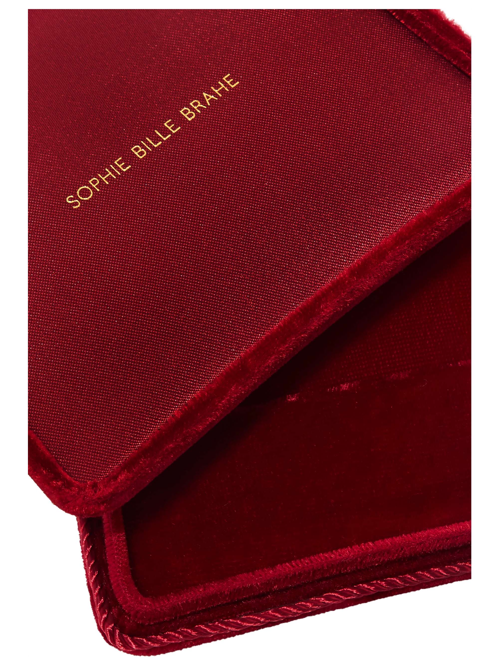 SOPHIE BILLE BRAHE Velvet jewelry box