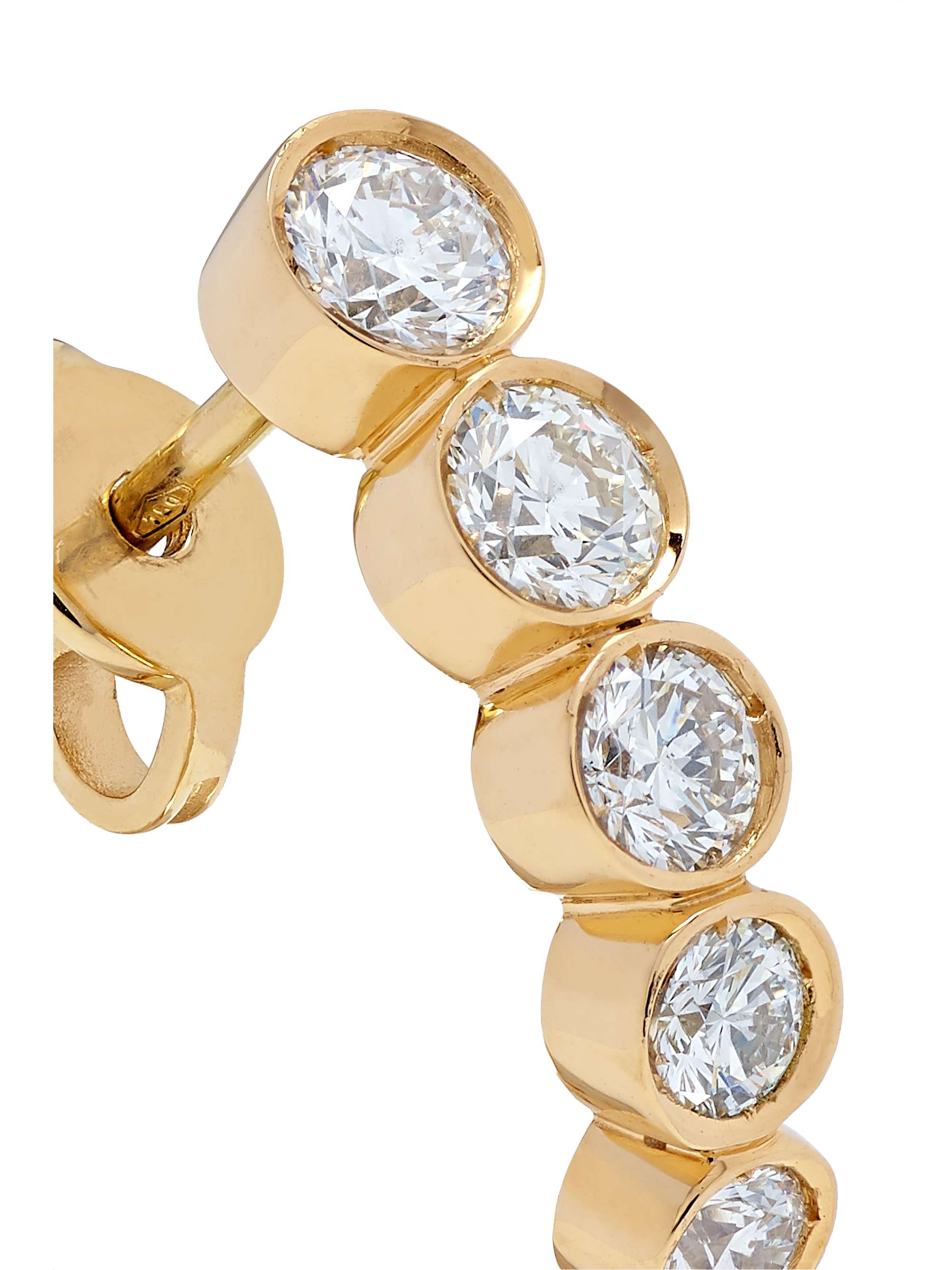 SOPHIE BILLE BRAHE Boucle Ensemble 18-karat gold diamond earrings