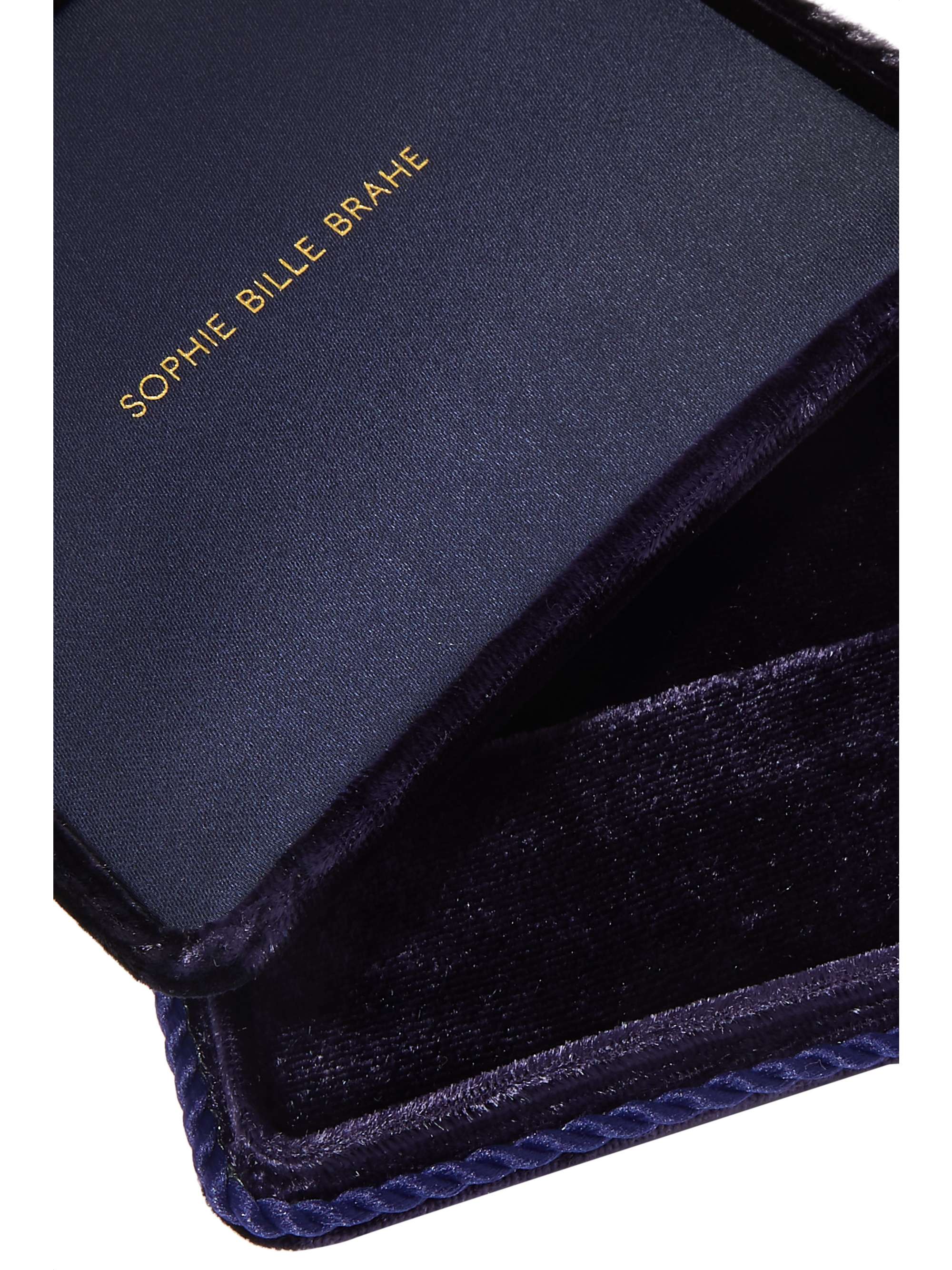 SOPHIE BILLE BRAHE Velvet jewelry box
