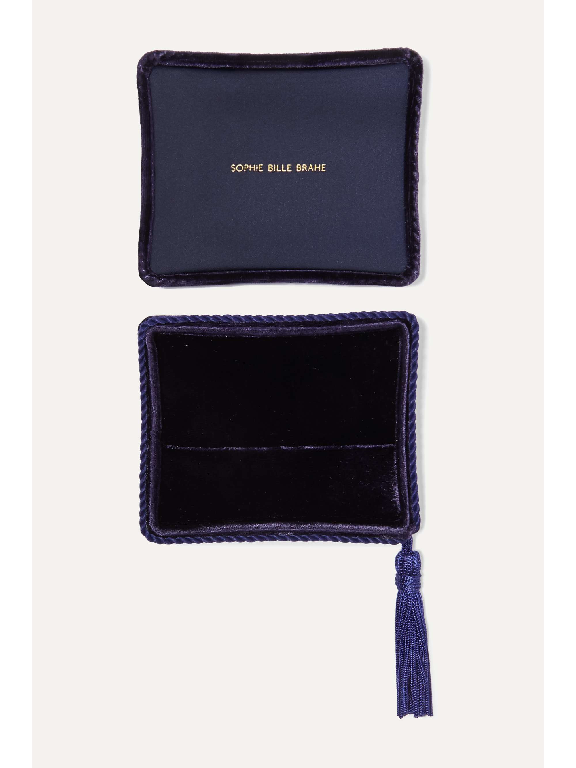 SOPHIE BILLE BRAHE Velvet jewelry box