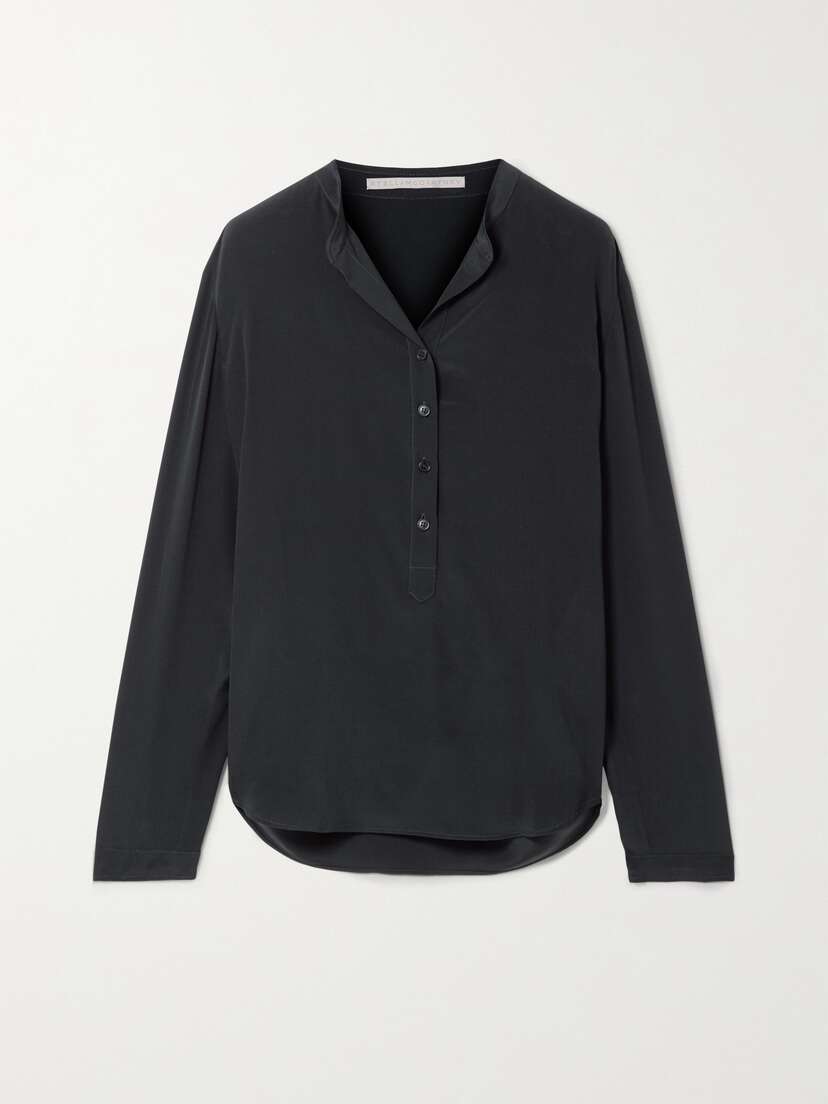 Stella McCartney Eva Silk Crepe De Chine Blouse