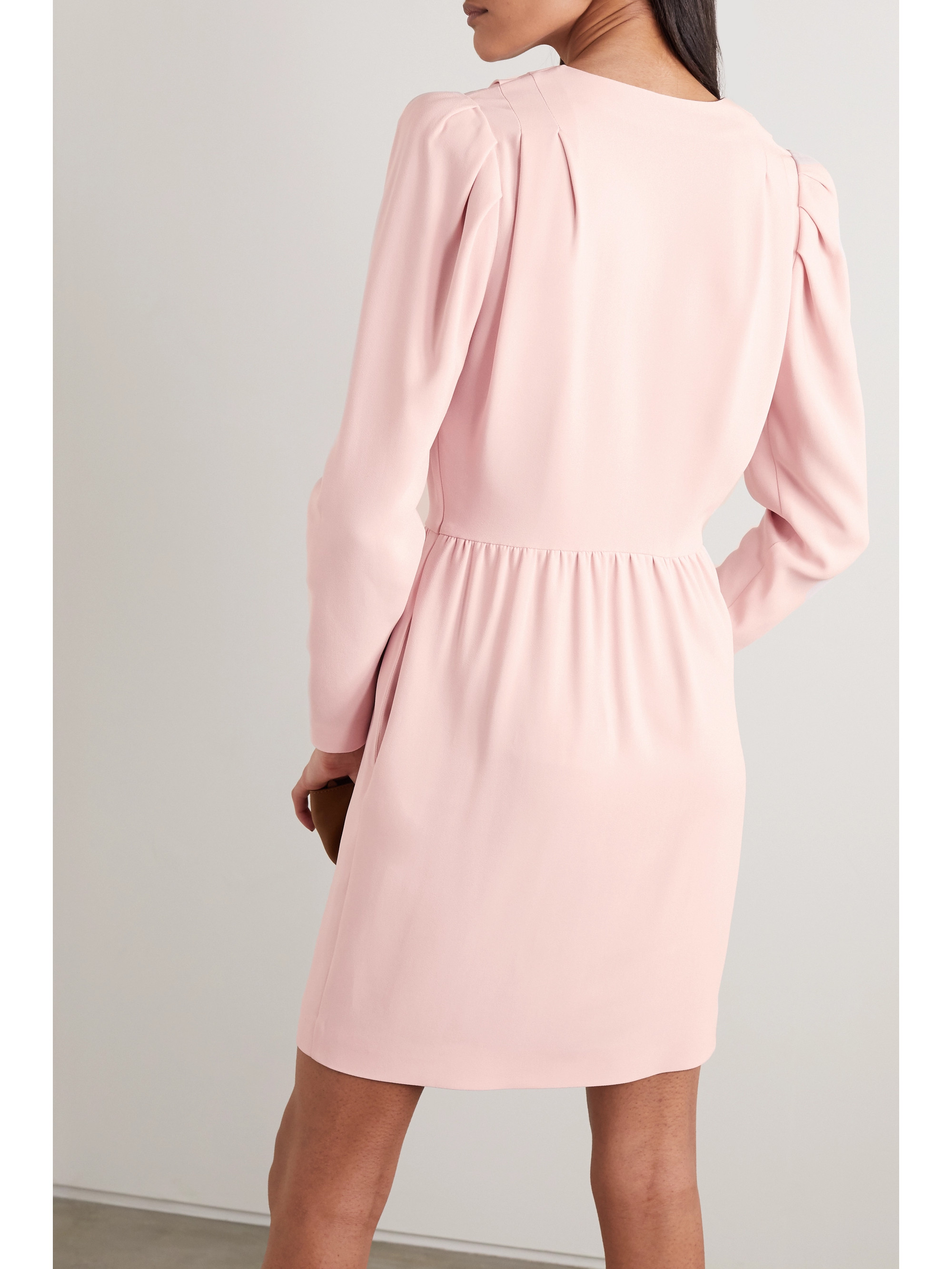 Stella McCartney + NET SUSTAIN stretch-cady mini dress