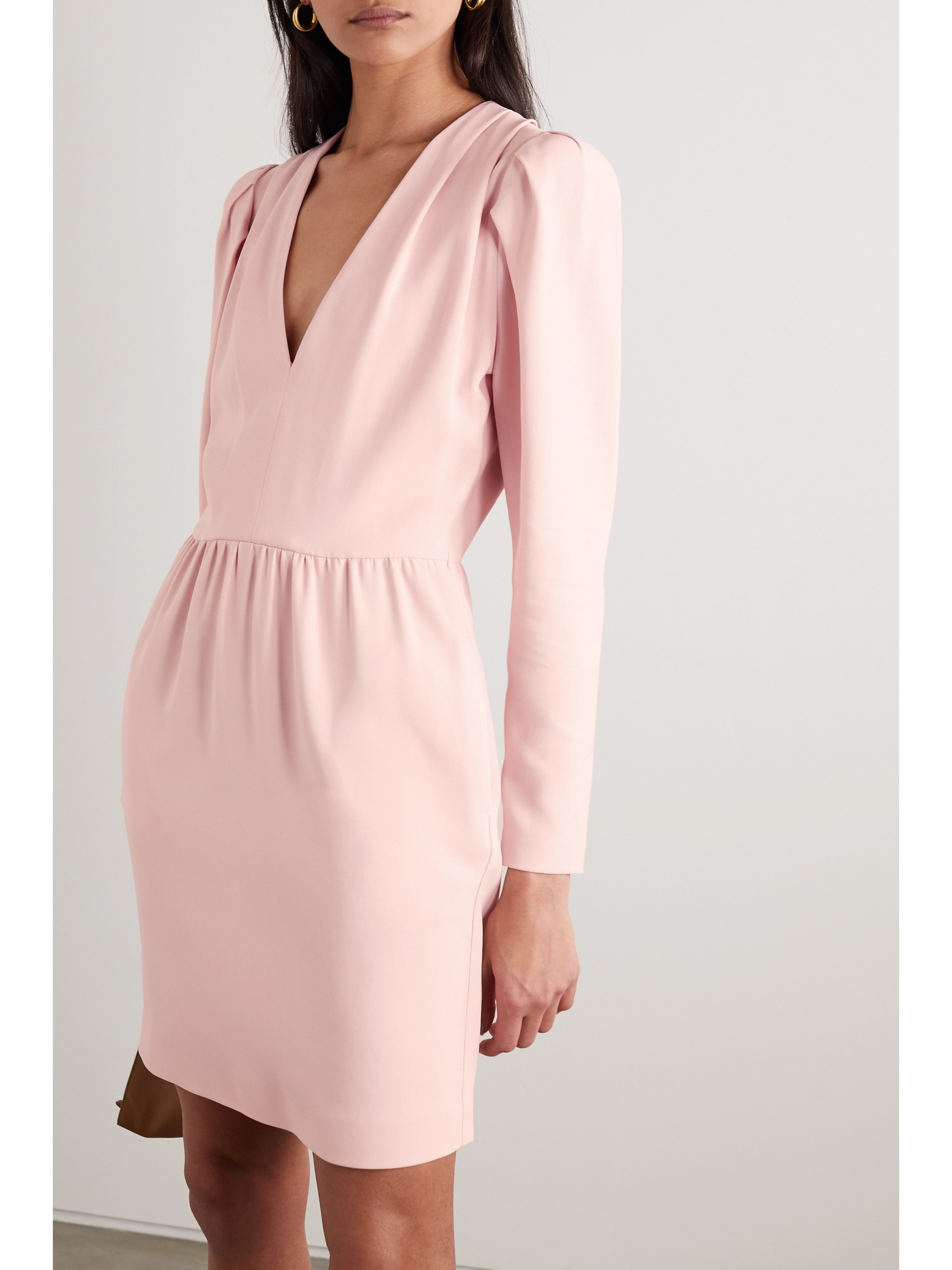Stella McCartney + NET SUSTAIN stretch-cady mini dress