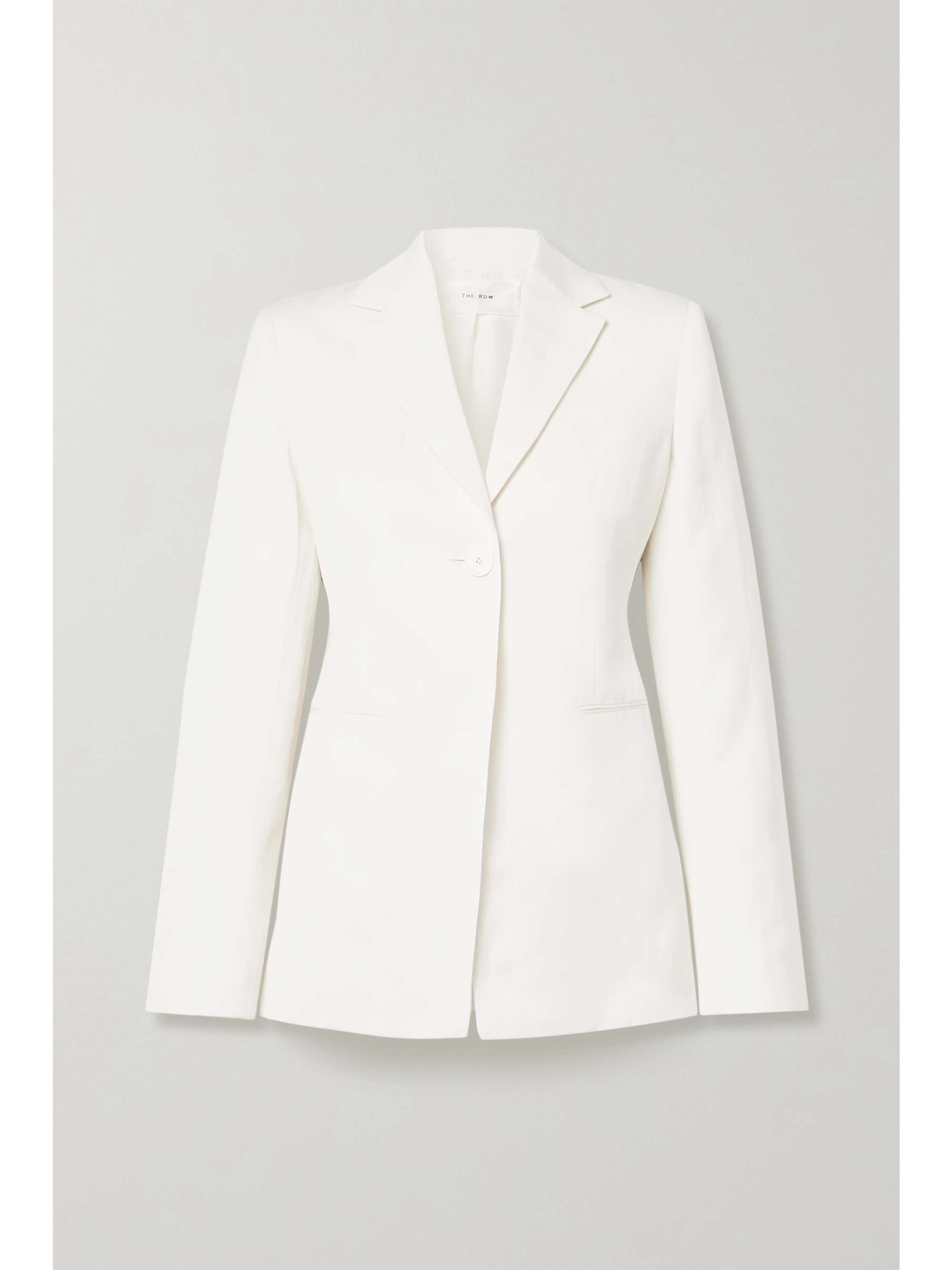 the row white blazer