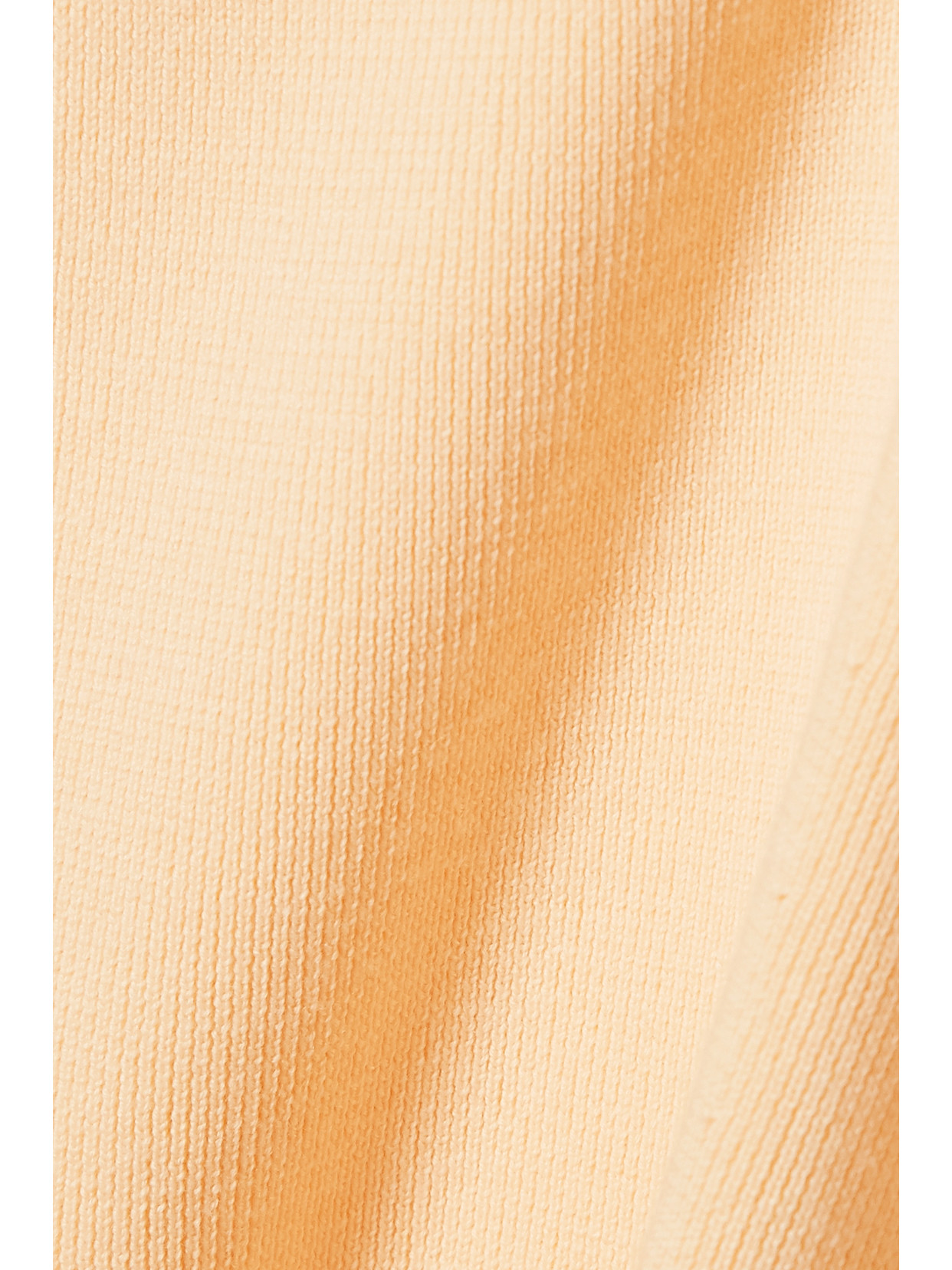 The Row Tain Ribbed Merino Wool And Cashmere-blend Top In Ivory
