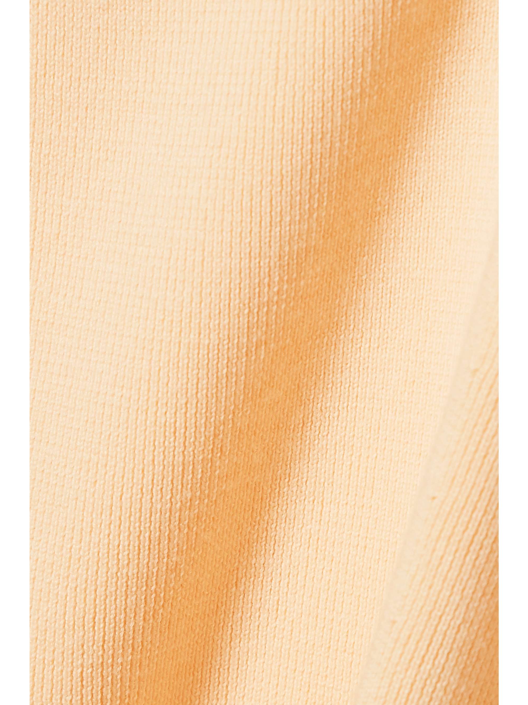 THE ROW Tain ribbed merino wool and cashmere-blend top
