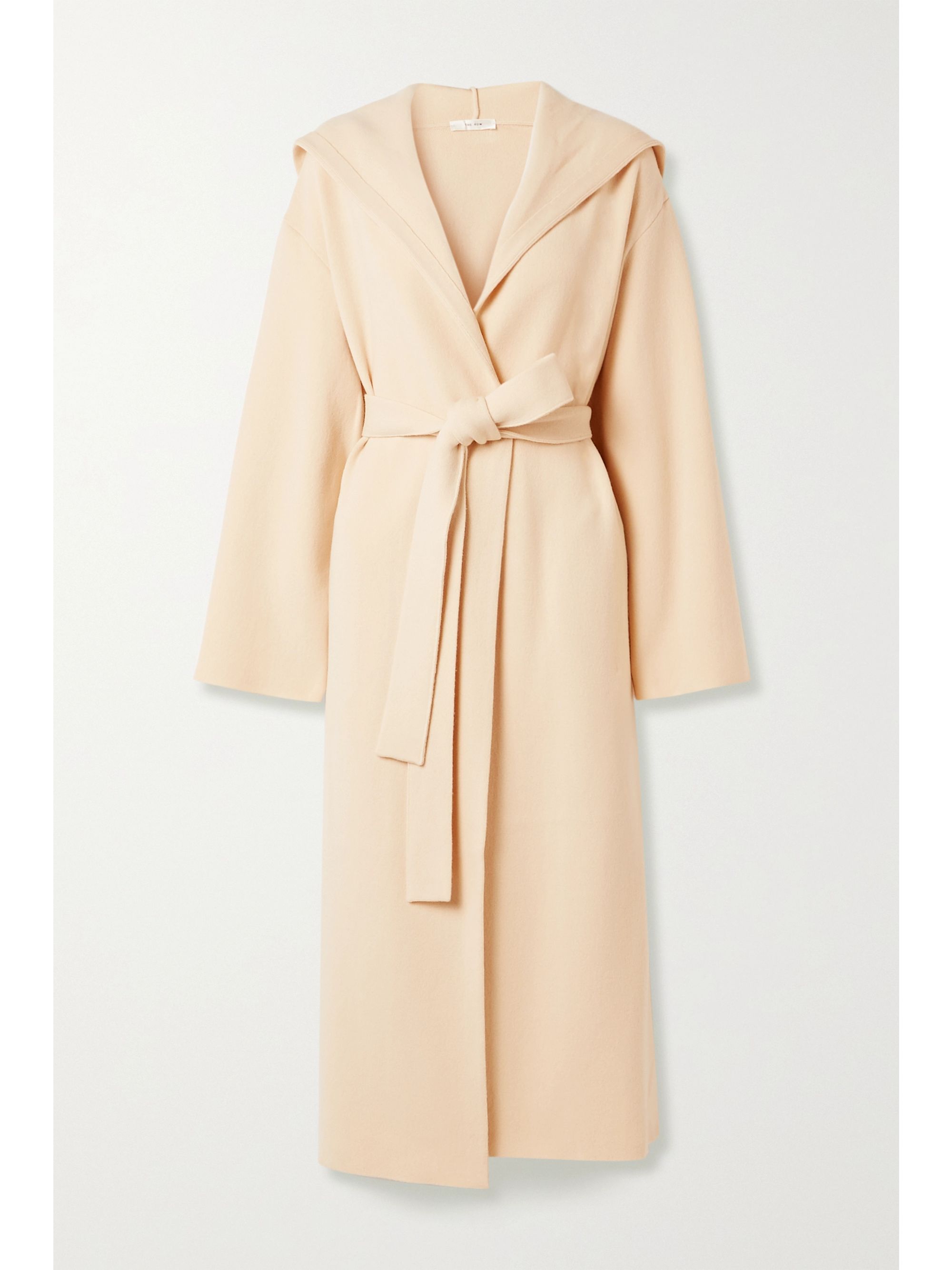 cream wool coat