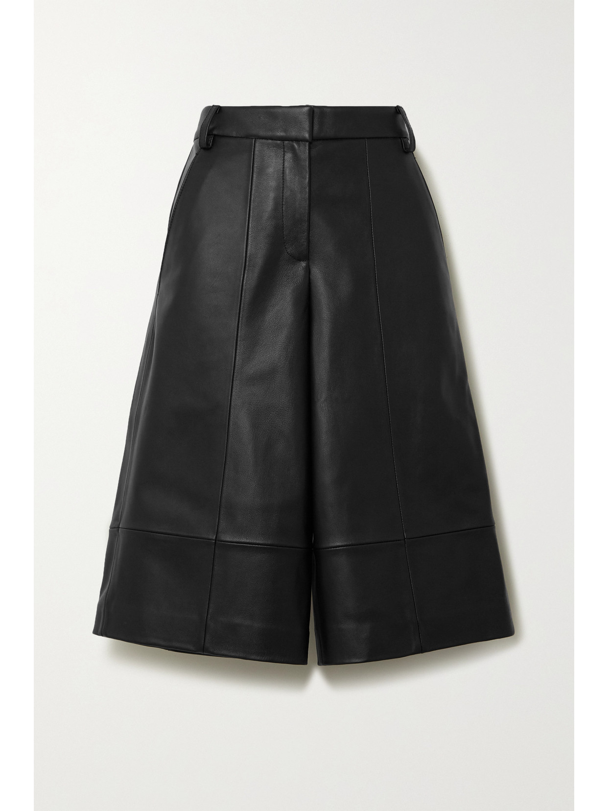 Tibi - Leather Short...
