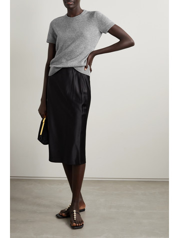 Theory Basic Tee Feather Cashmere