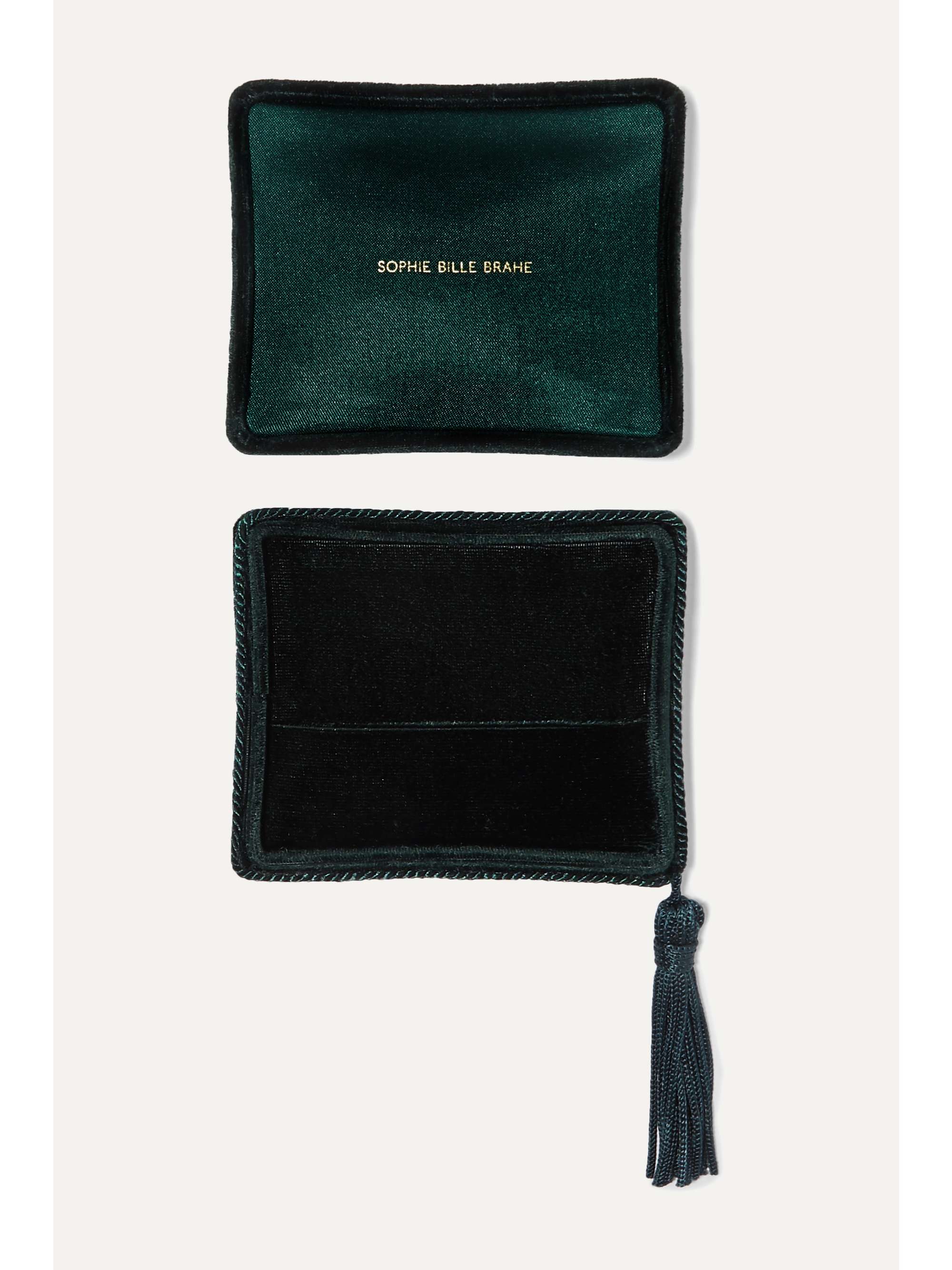 SOPHIE BILLE BRAHE Velvet jewelry box