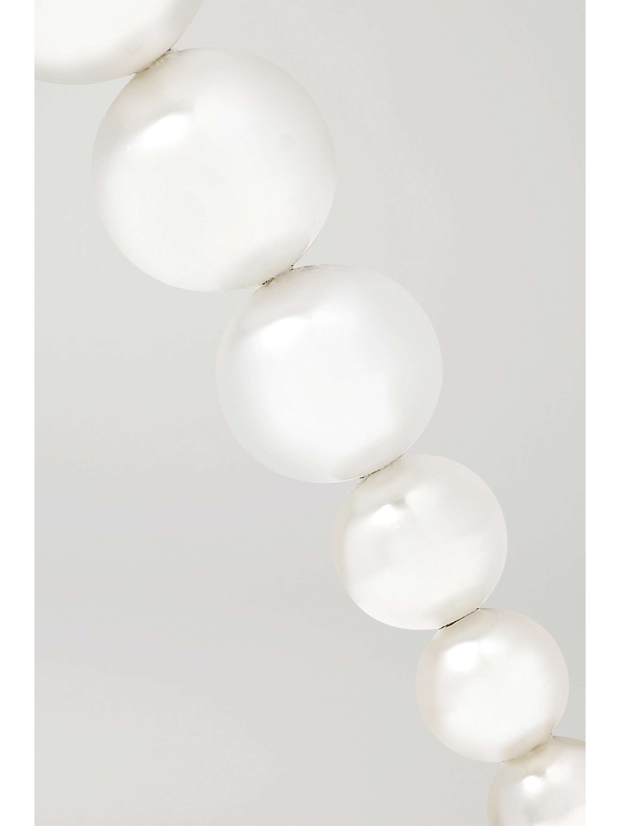 SOPHIE BILLE BRAHE Sienna 14-karat gold pearl earrings