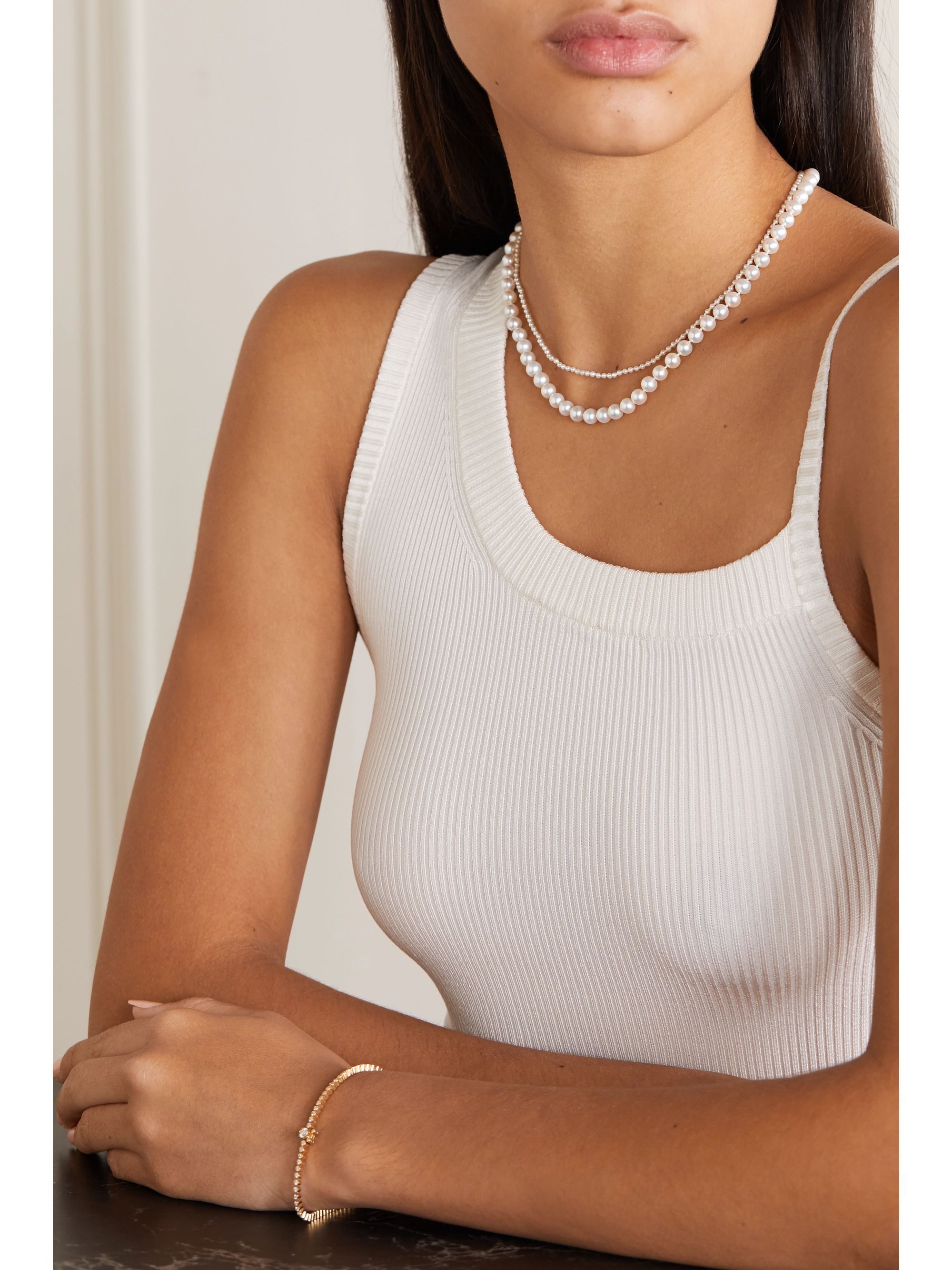 Sophie bille sales brahe pearl necklace
