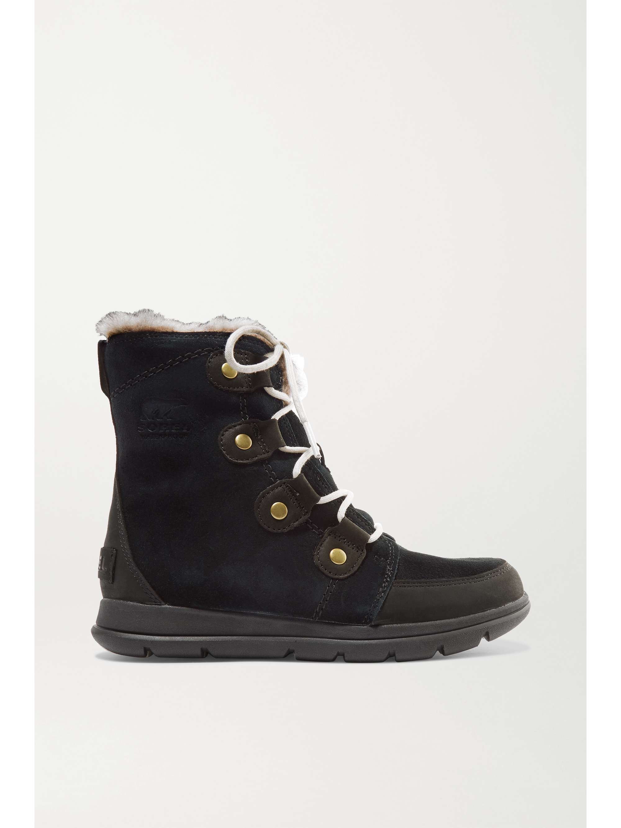 no 6 alpha shearling boot