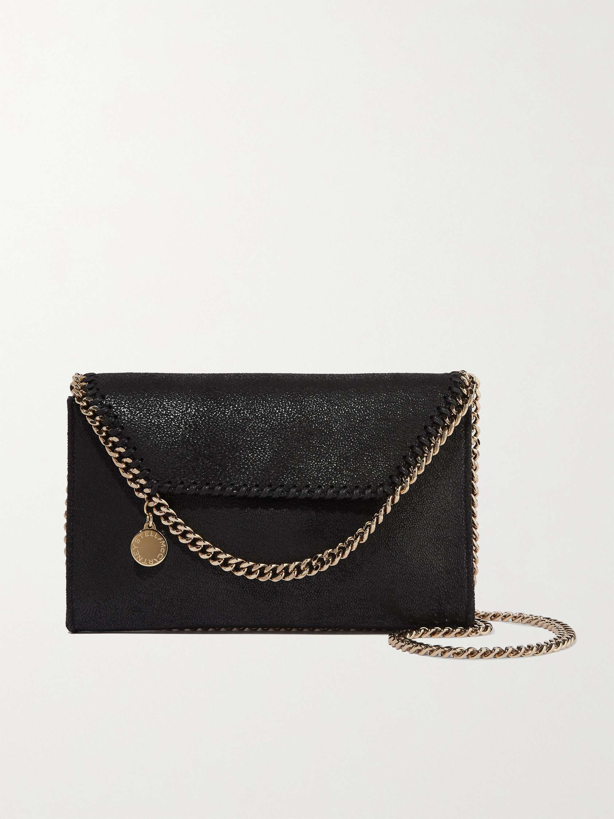 Frame Small Hobo Bag - Stella Mccartney - Black - Leather Vegan