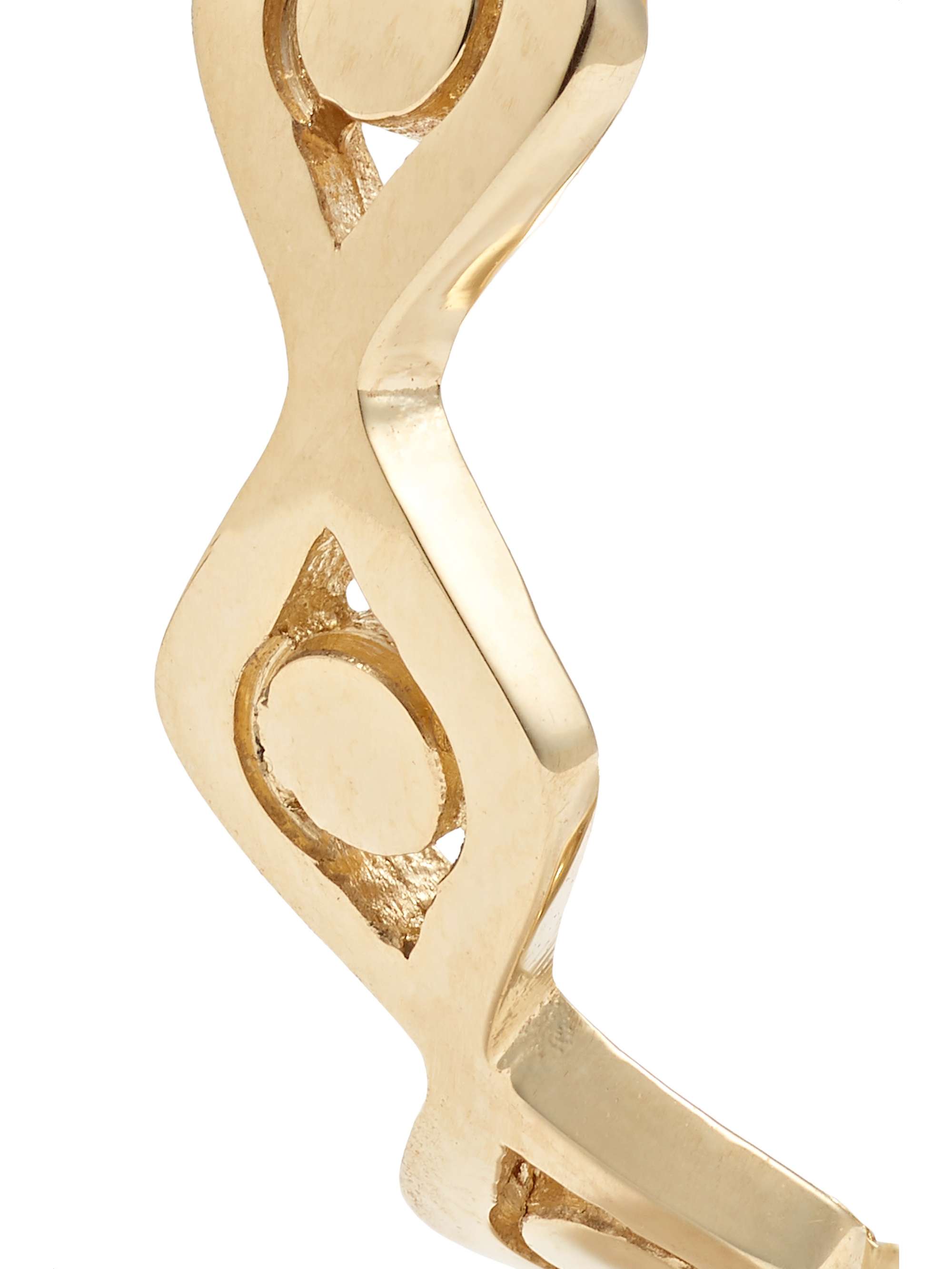 SYDNEY EVAN Evil Eye 14-karat gold ring