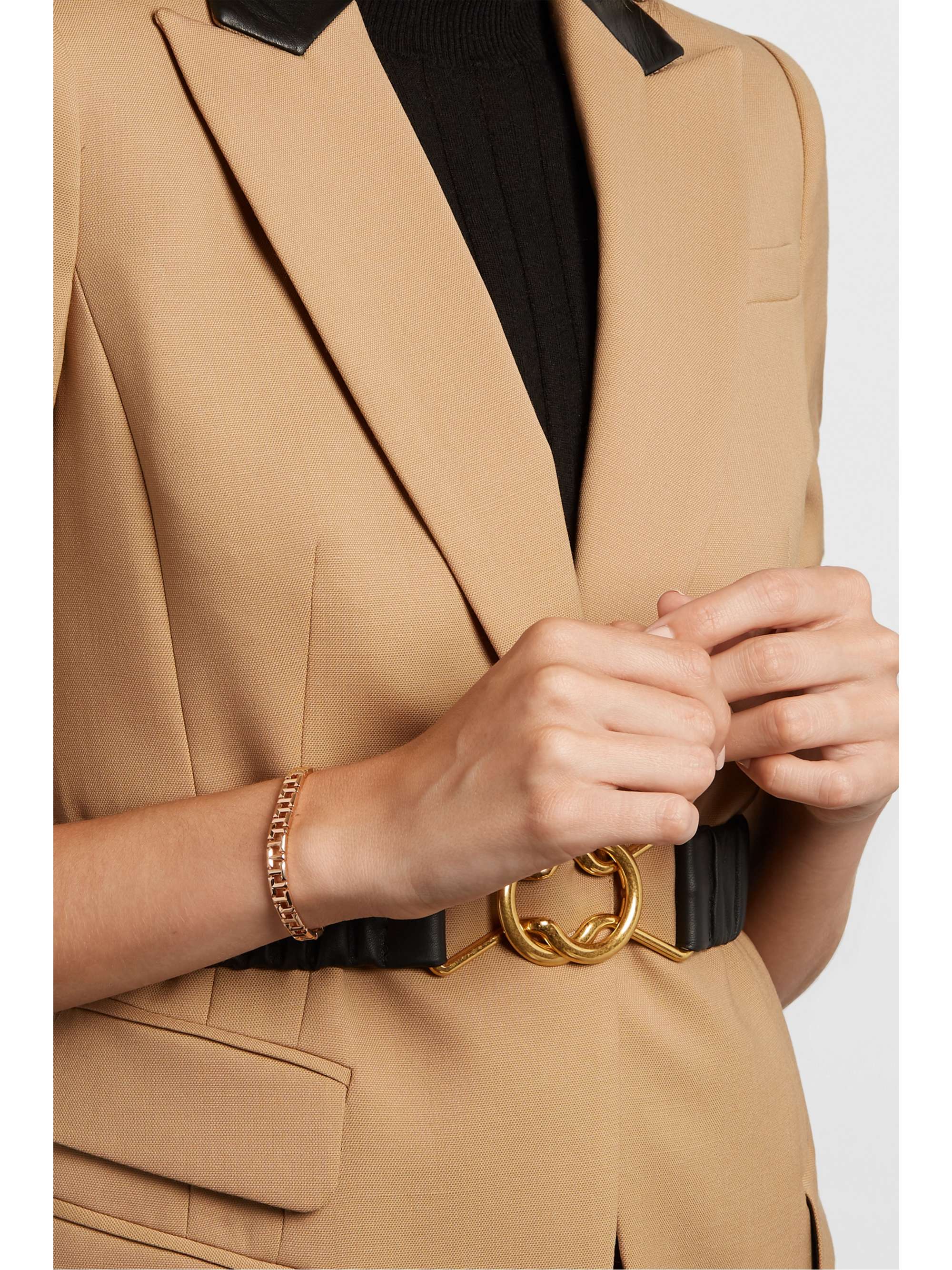 TIFFANY & CO. T True 18-karat rose gold bracelet