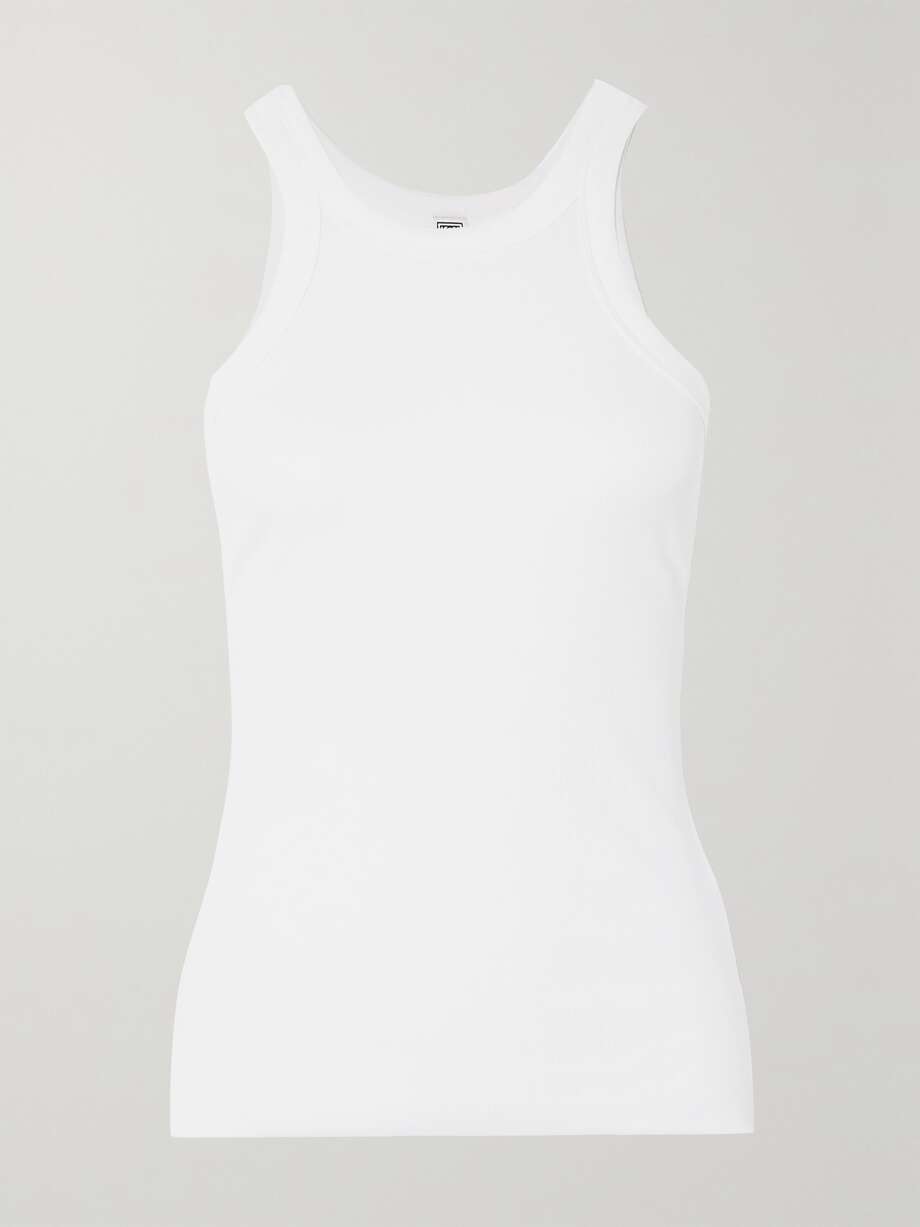 Organic Jersey Tank White