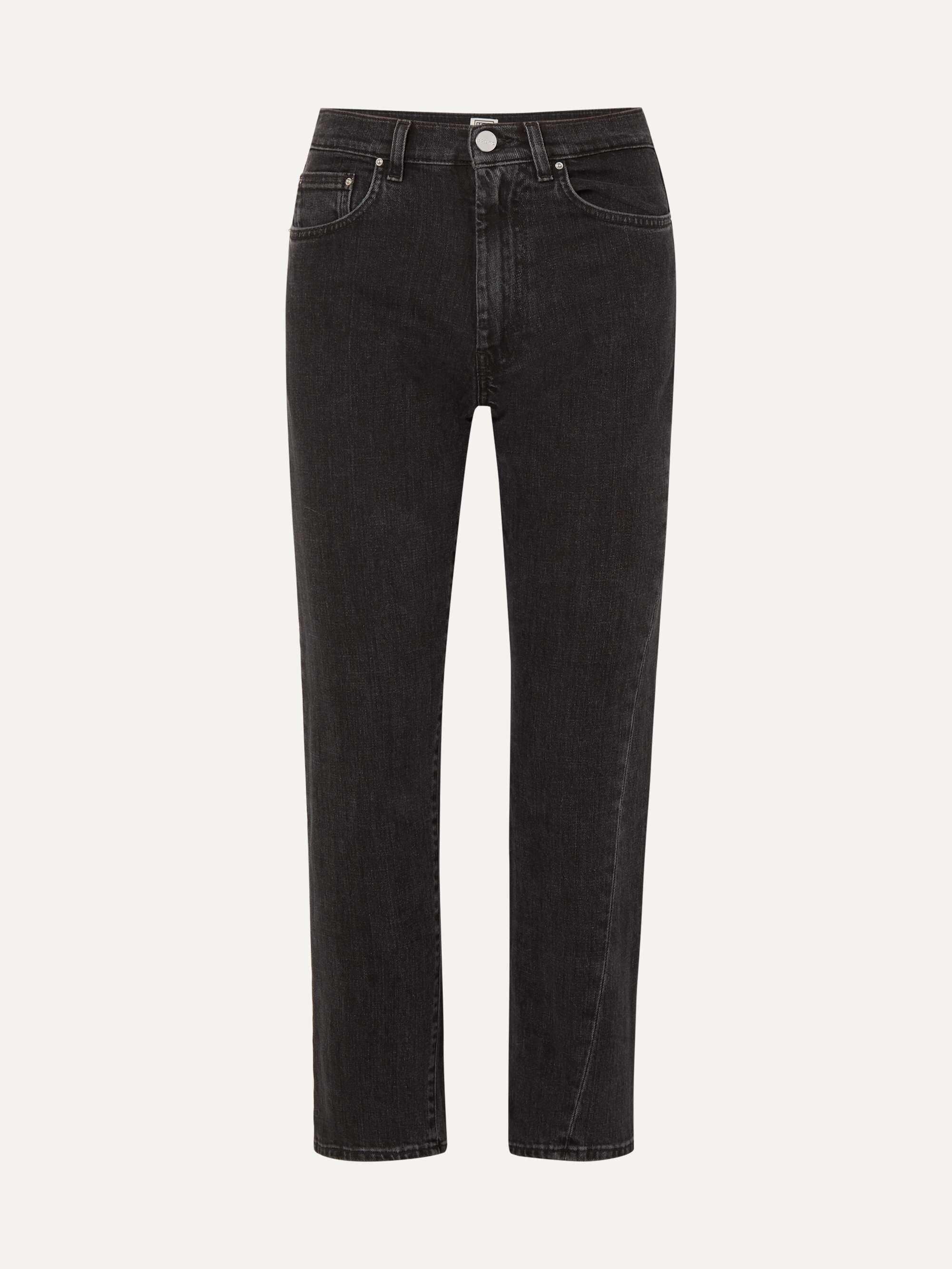 TOTEME Twisted Seam high-rise straight-leg jeans | NET-A-PORTER