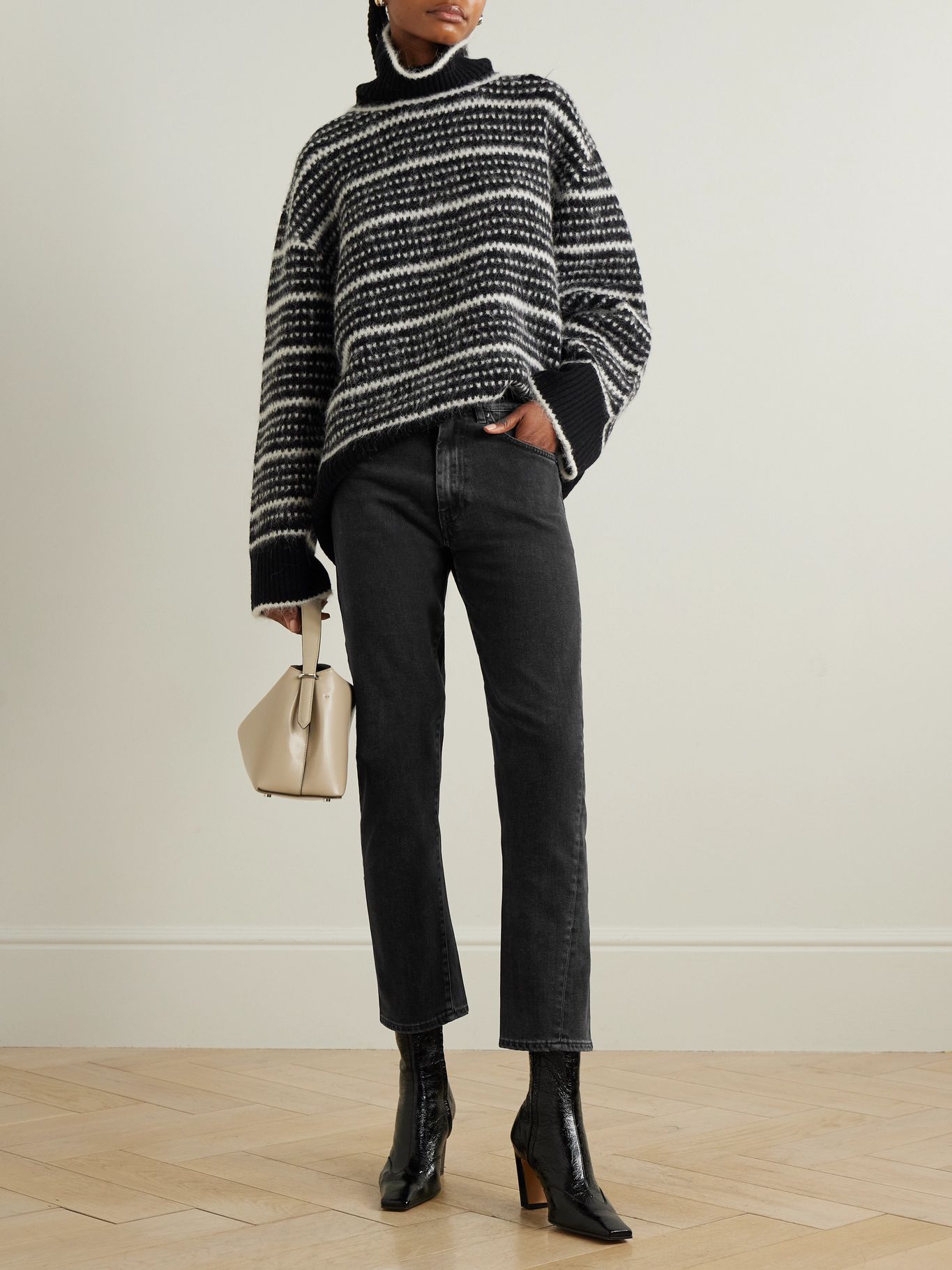 toteme black jeans
