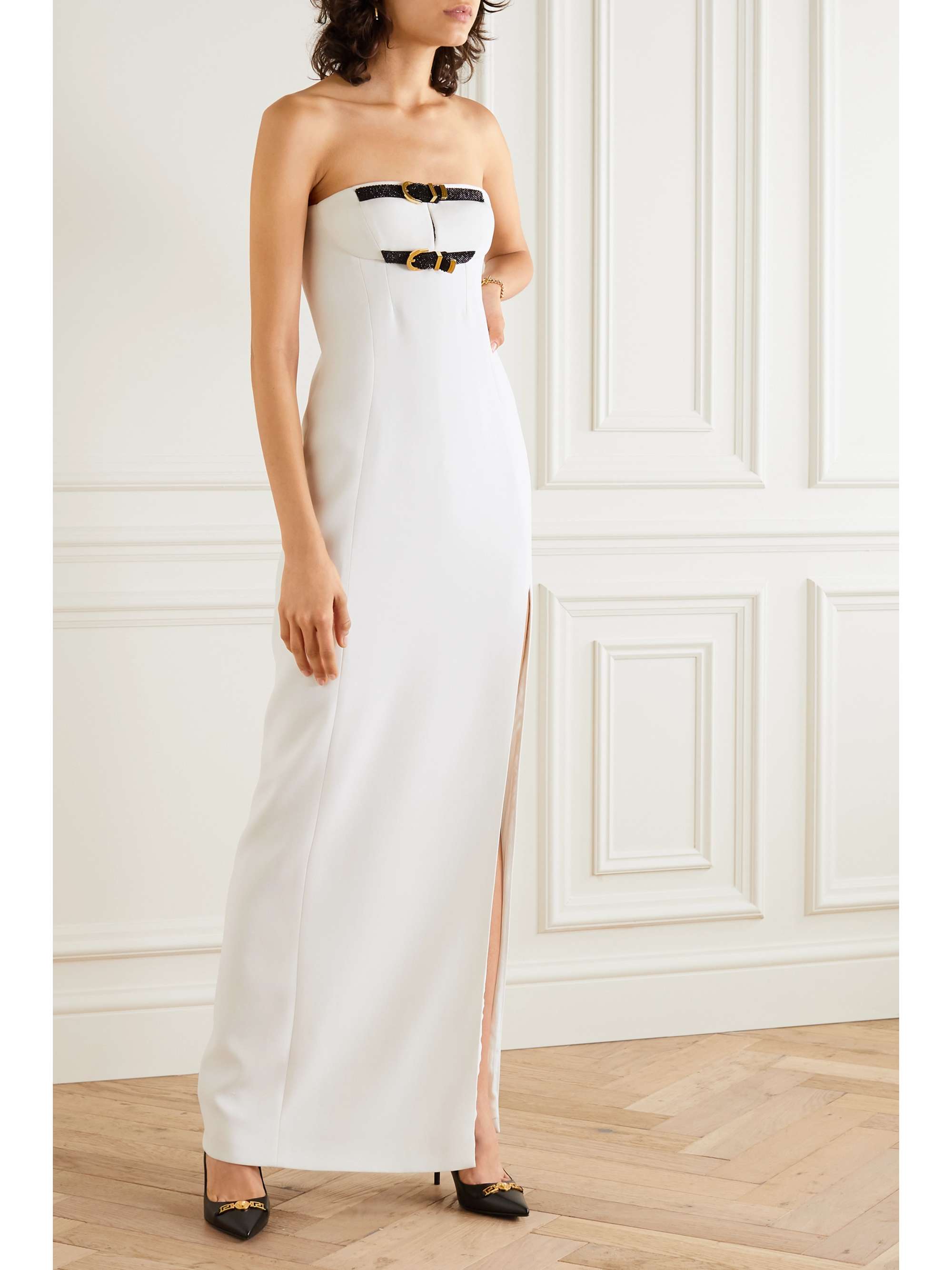 versace white gown