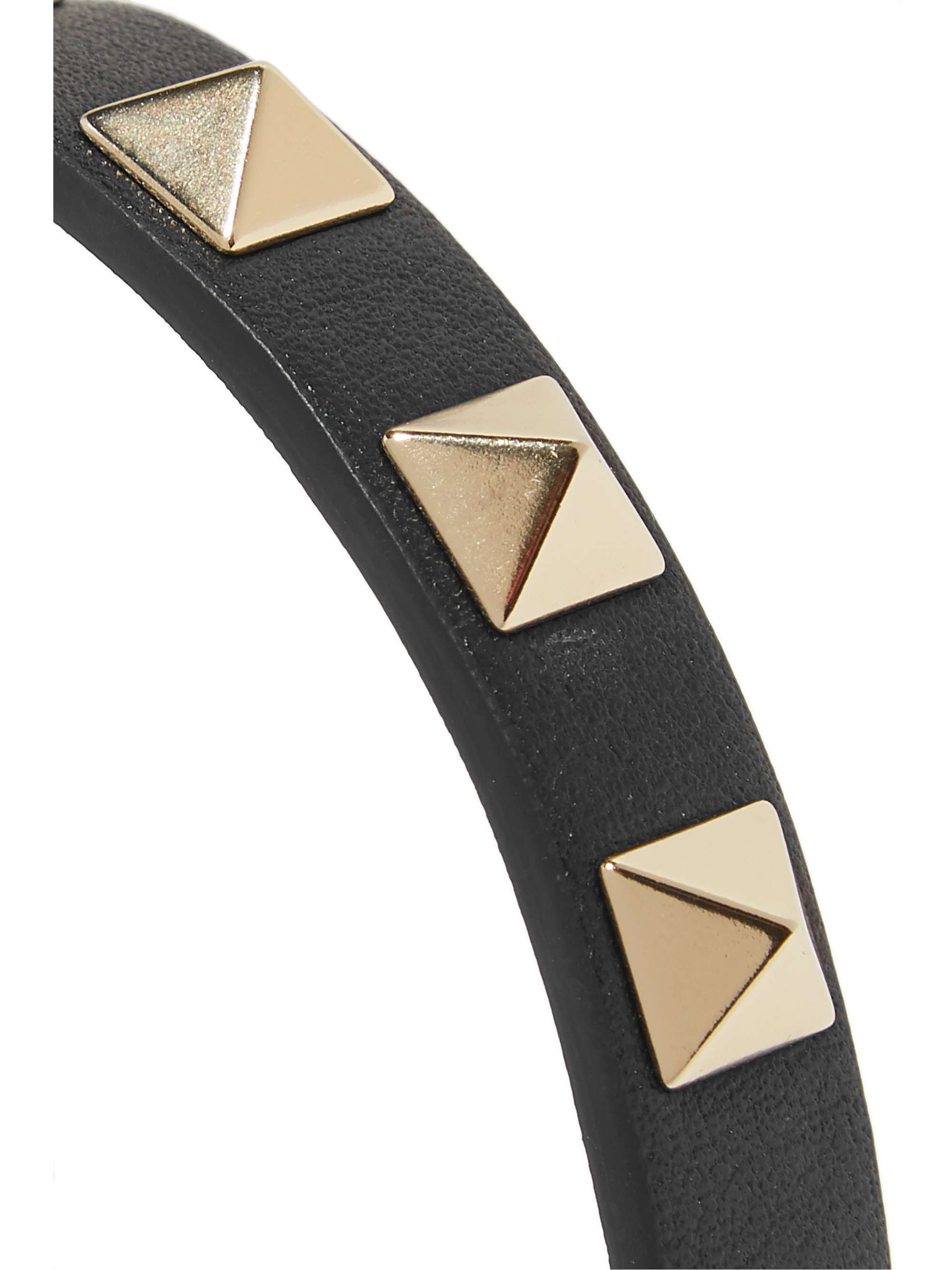 VALENTINO GARAVANI Valentino Garavani The Rockstud leather bracelet