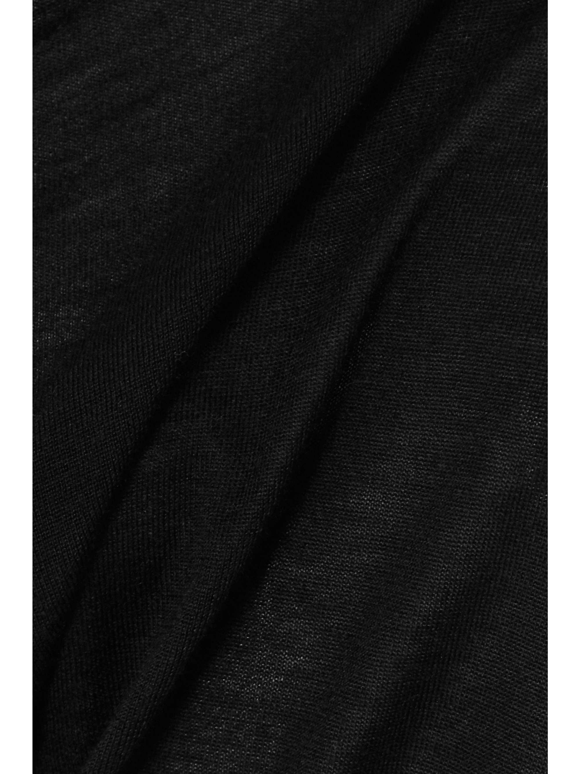 TOM FORD One-shoulder cashmere and silk-blend sweater