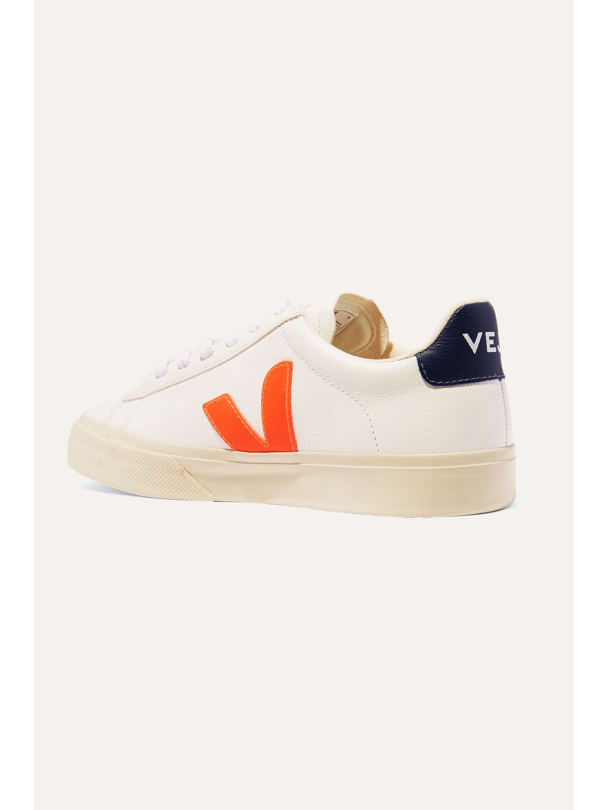 VEJA Campo textured-leather sneakers