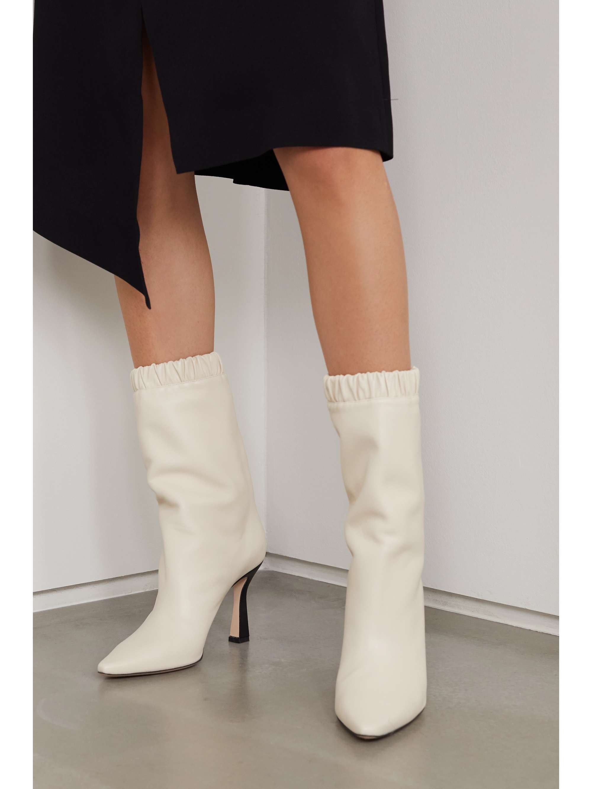 WANDLER Lina leather ankle boots