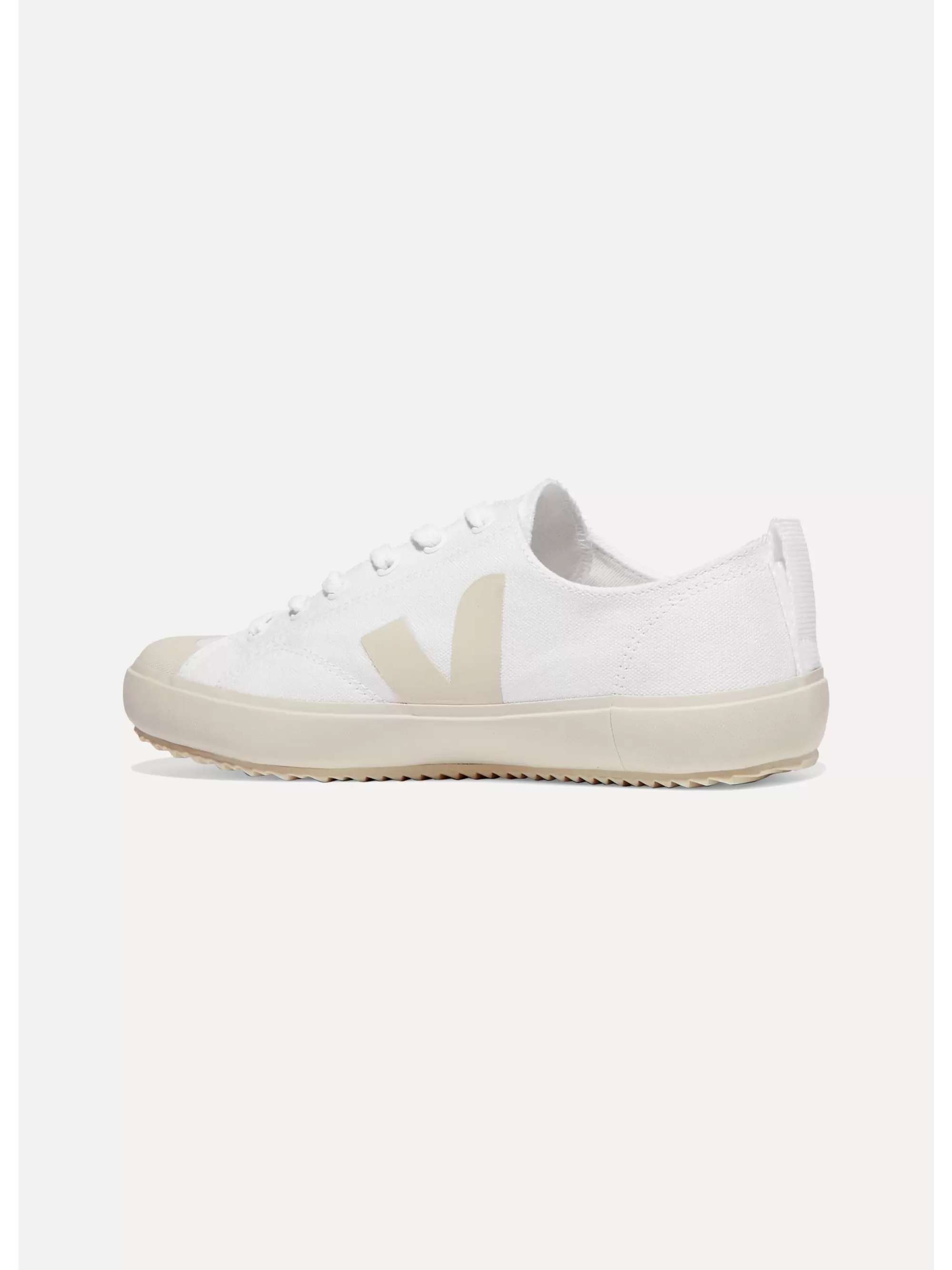 VEJA + NET SUSTAIN Nova organic cotton-canvas sneakers