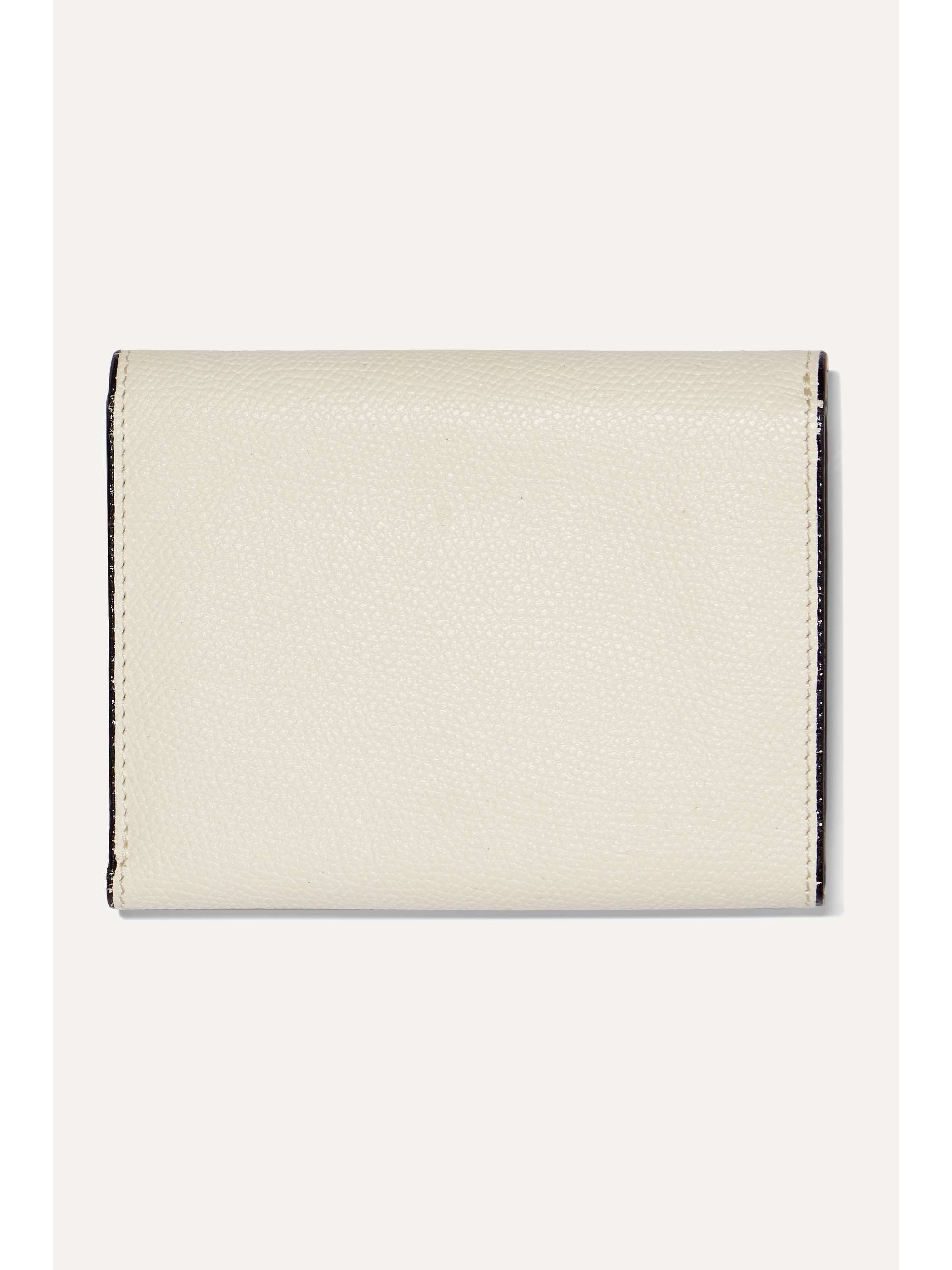 VALEXTRA Iside textured-leather wallet