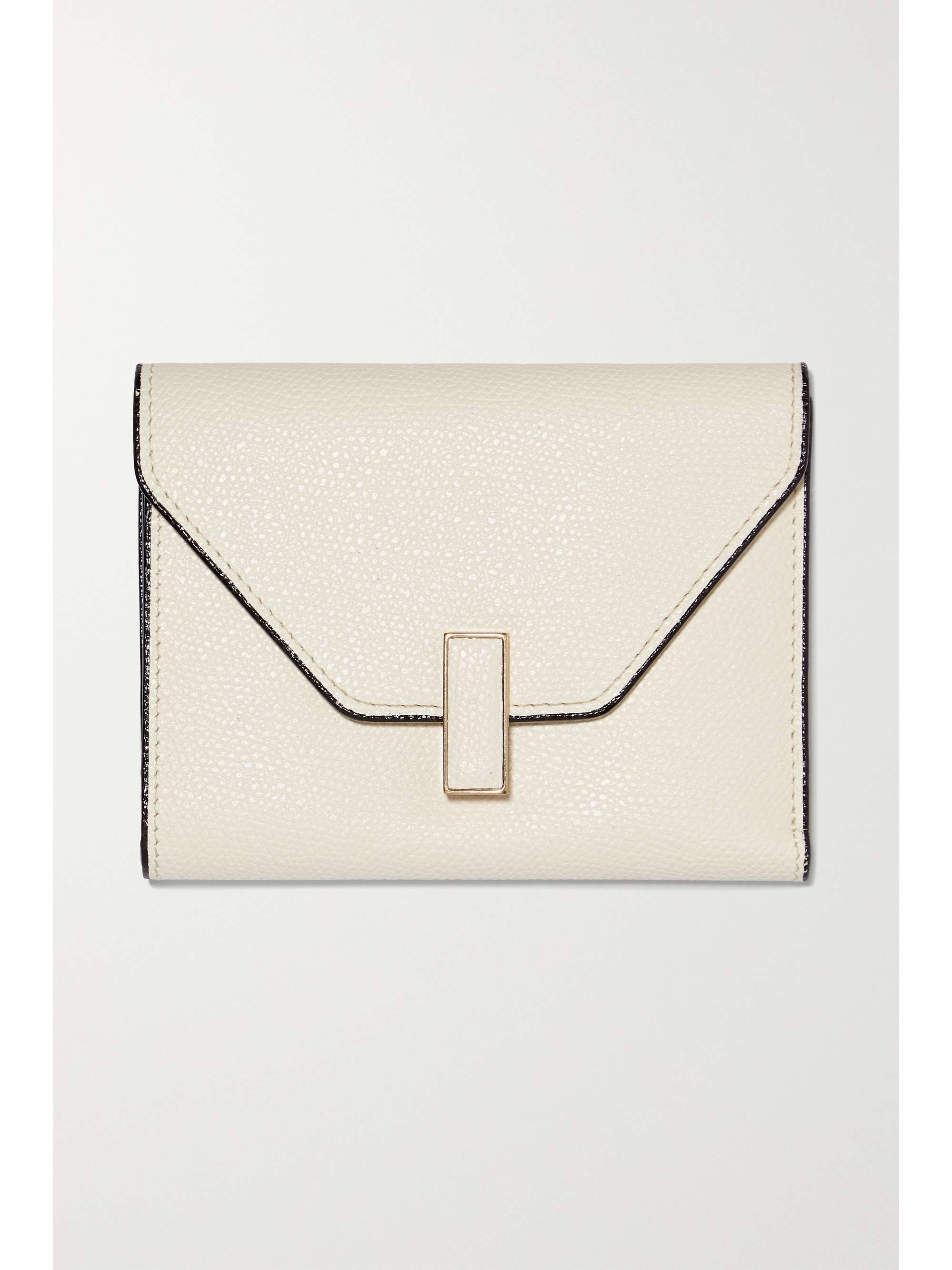 VALEXTRA Iside textured-leather wallet