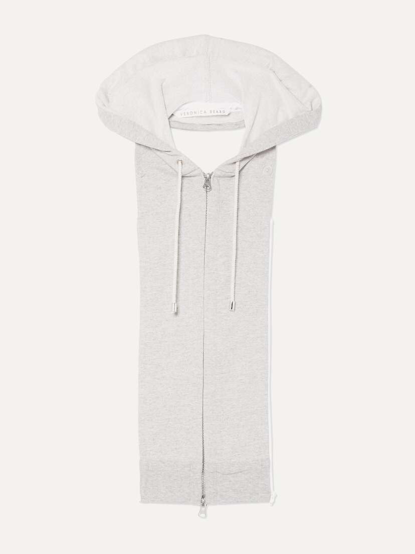 Veronica Beard Hooded Cotton-blend Dickey