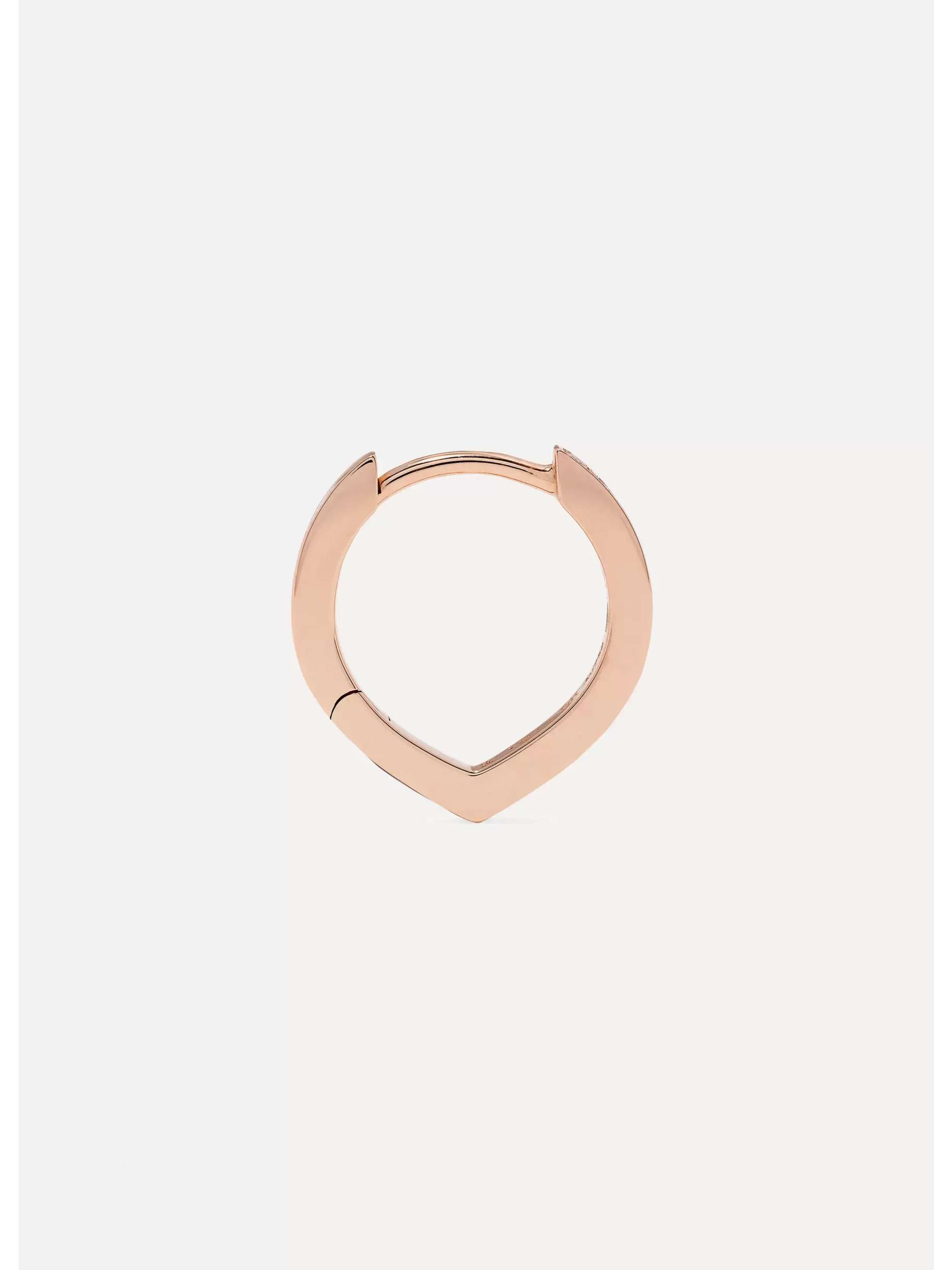 REPOSSI Boucle d'oreille unique en or rose 18 carats (750/1000) Antifer