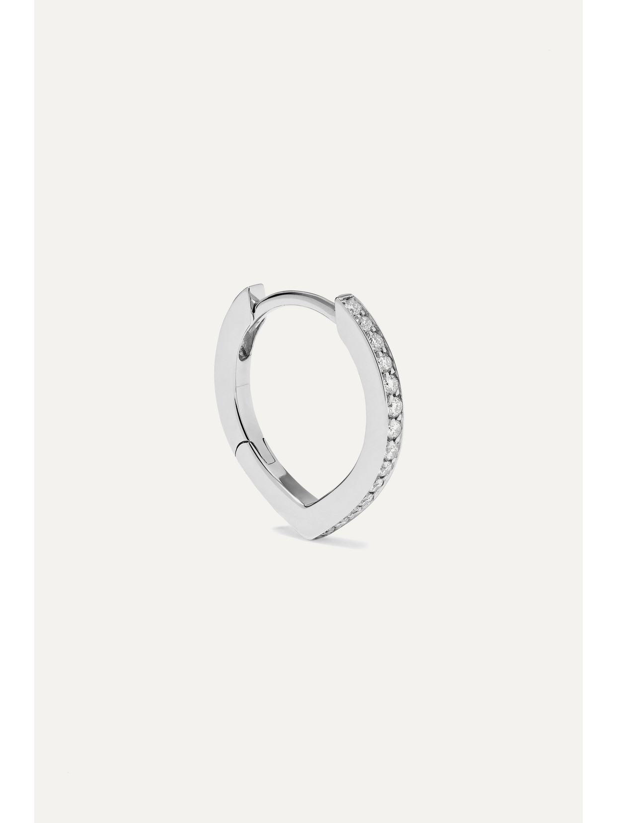 Repossi - Antifer 18-karat White Gold Diamond Earring - one size 22 Awaiting product image