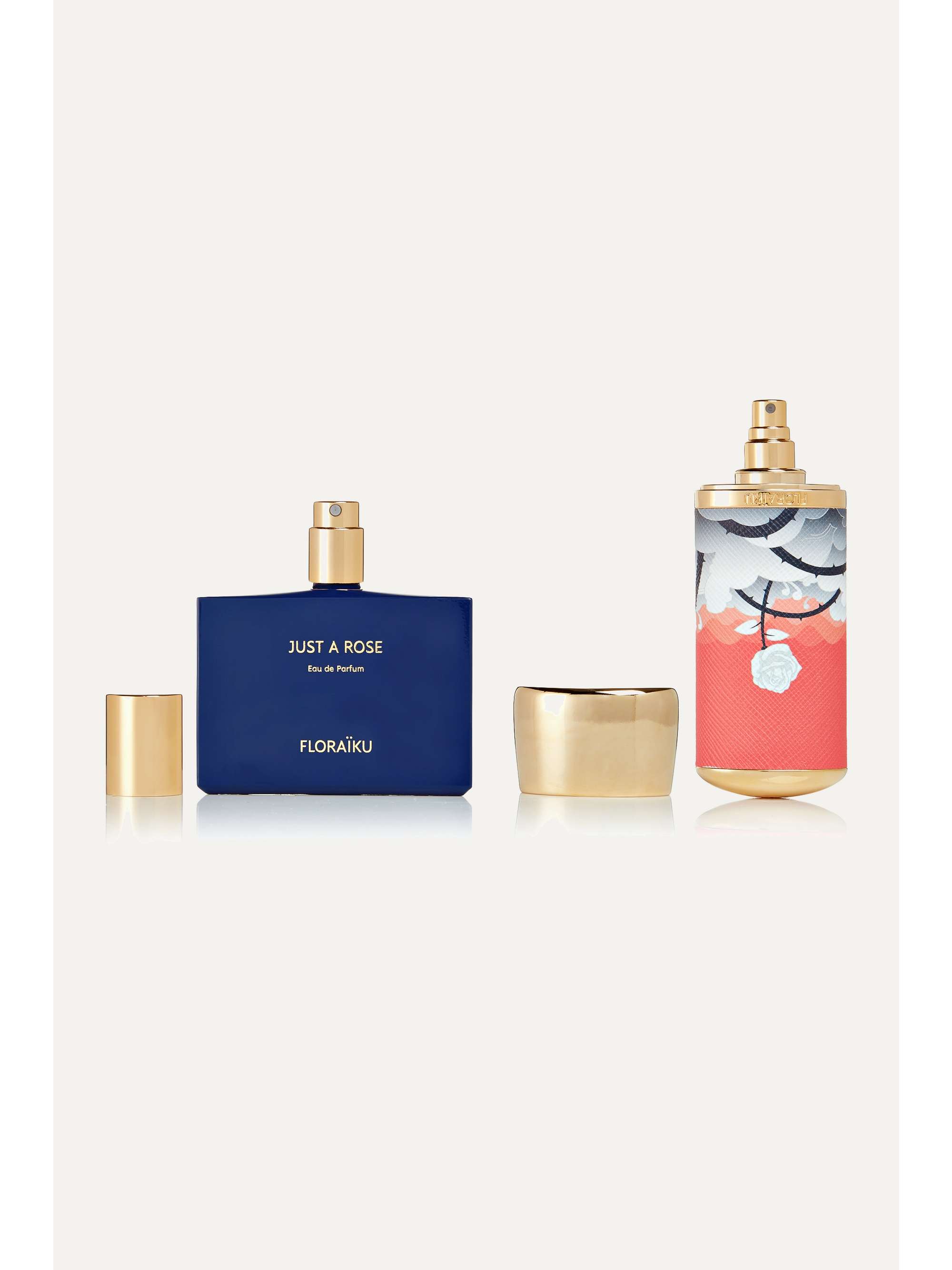 FLORAIKU Eau de Parfum - Just A Rose, 50ml & 10ml