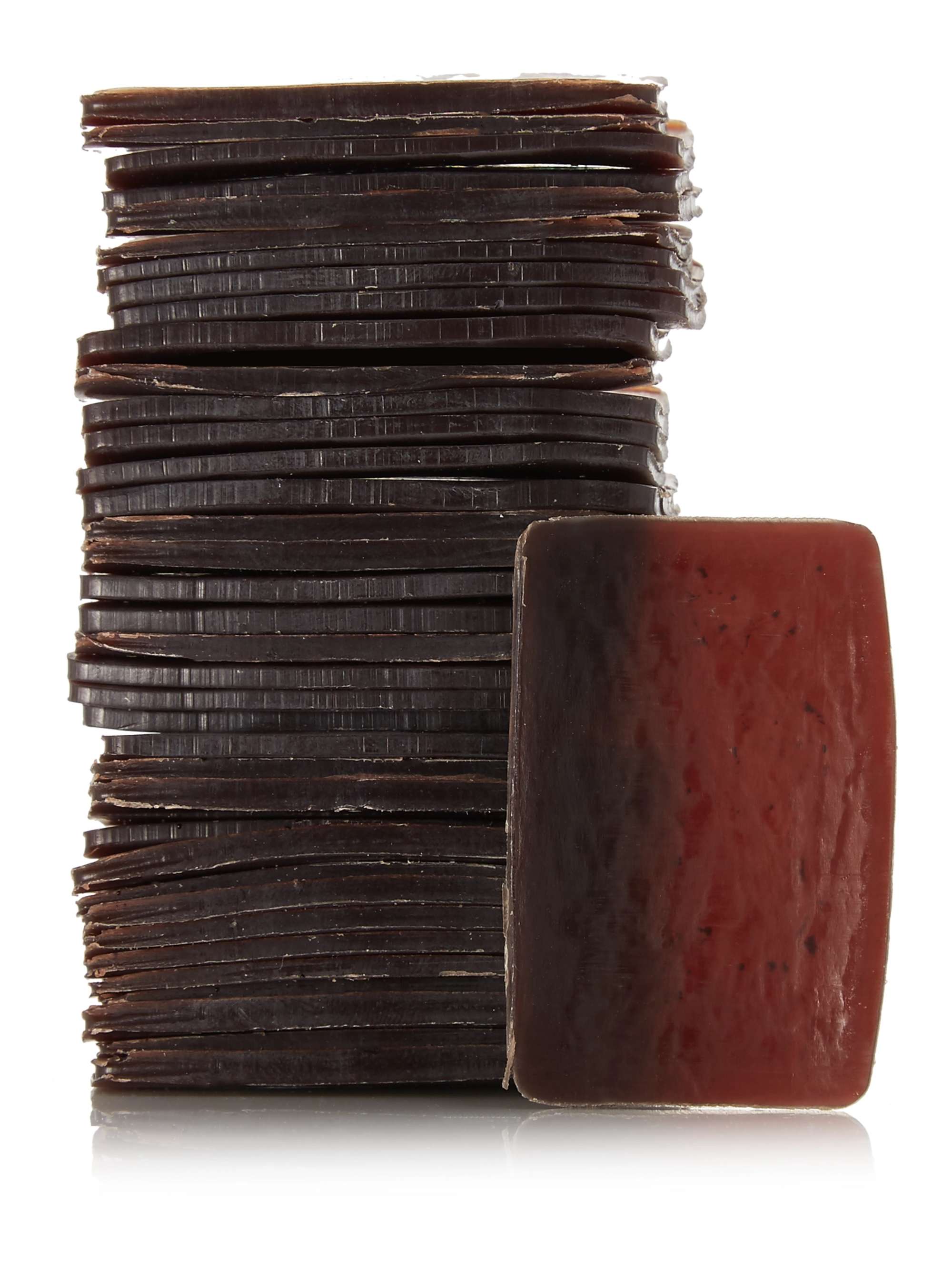 SENTEURS D'ORIENT + NET SUSTAIN Amber Soap Leaves with Marble Dish, 20 x 3.5g